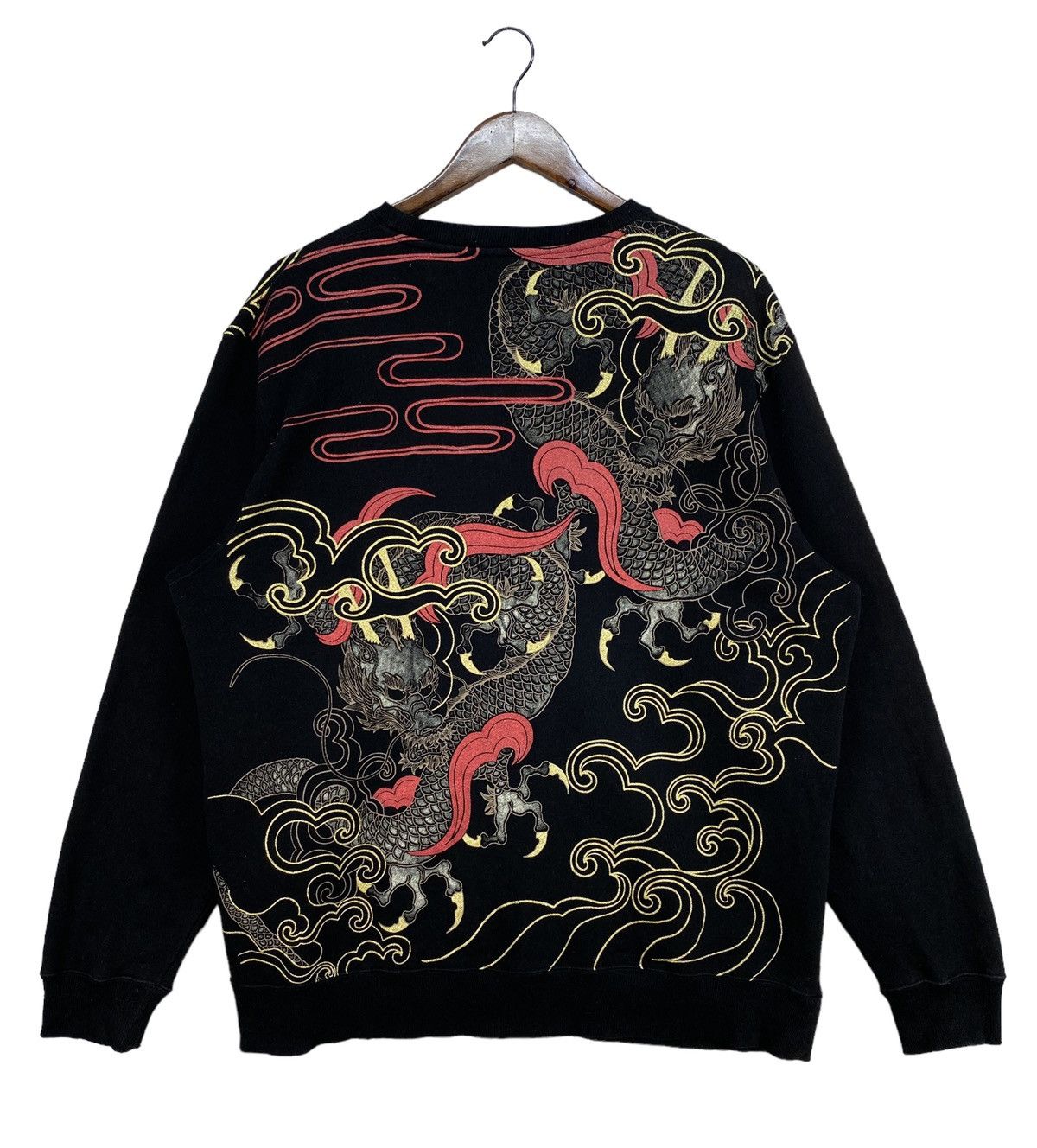 Japanese Brand Sorridere Dragon Sweatshirt Size US XL / EU 56 / 4 - 5 Thumbnail