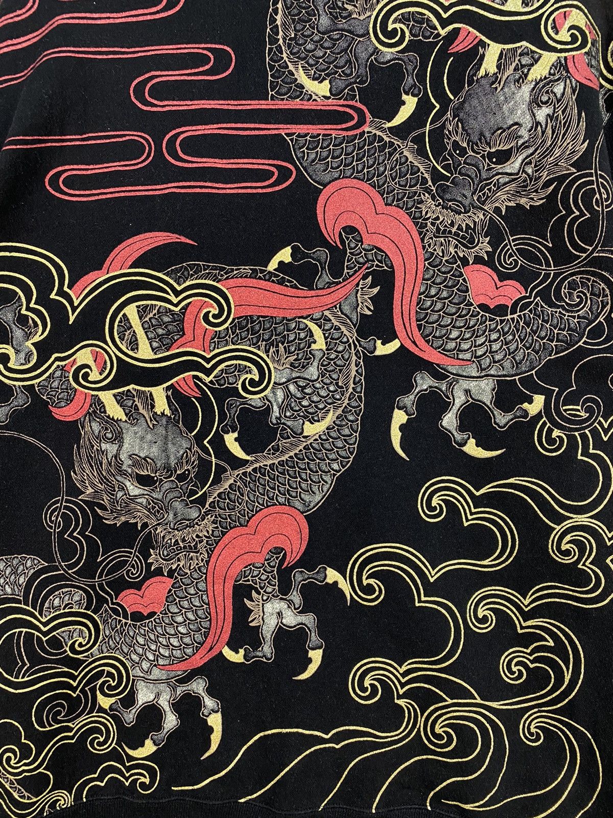 Japanese Brand Sorridere Dragon Sweatshirt Size US XL / EU 56 / 4 - 6 Thumbnail