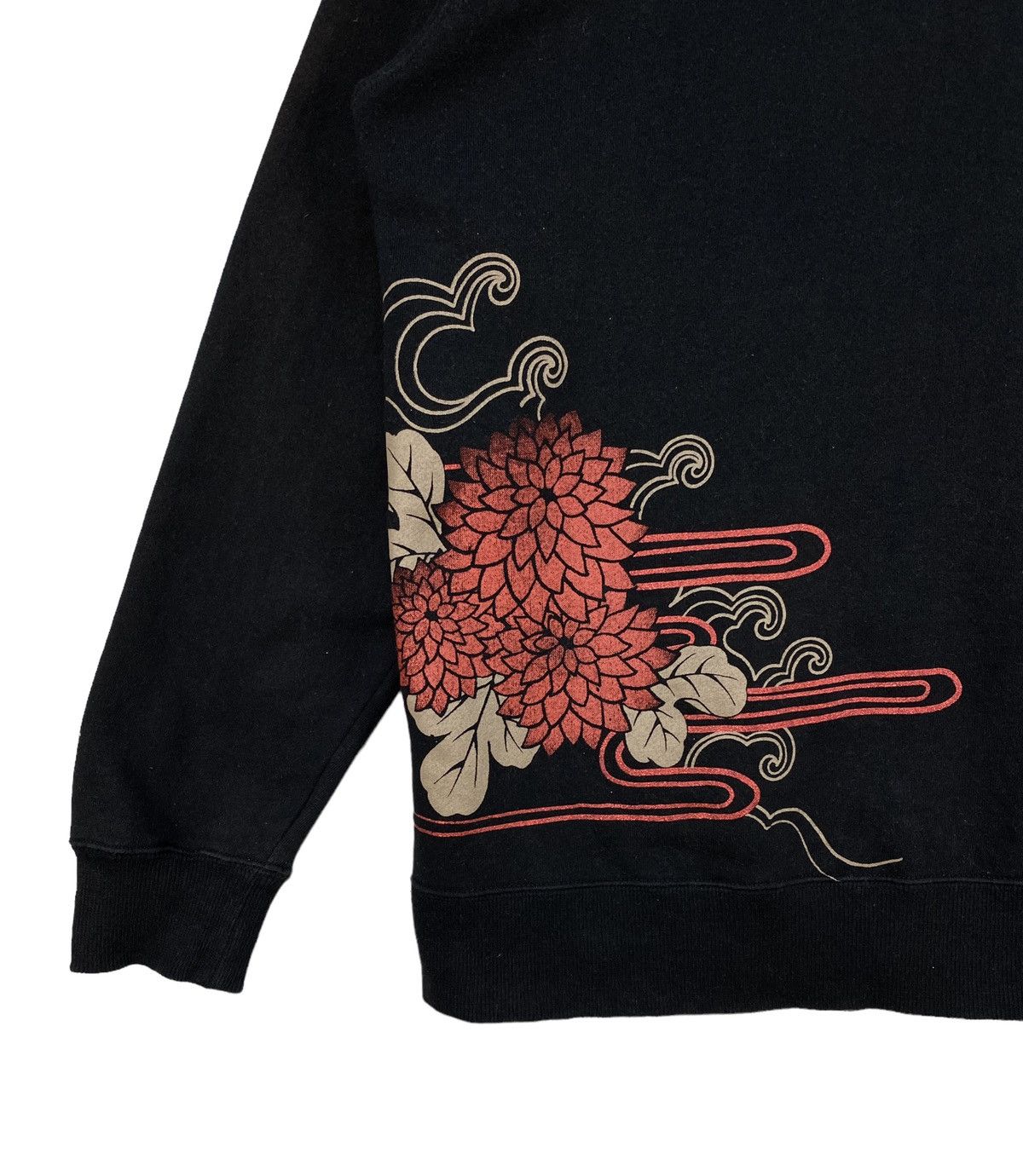 Japanese Brand Sorridere Dragon Sweatshirt Size US XL / EU 56 / 4 - 4 Thumbnail