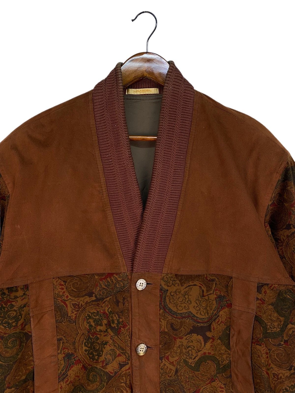 Lancel Vintage Lancel Jacket Nice Design Size US L / EU 52-54 / 3 - 3 Thumbnail