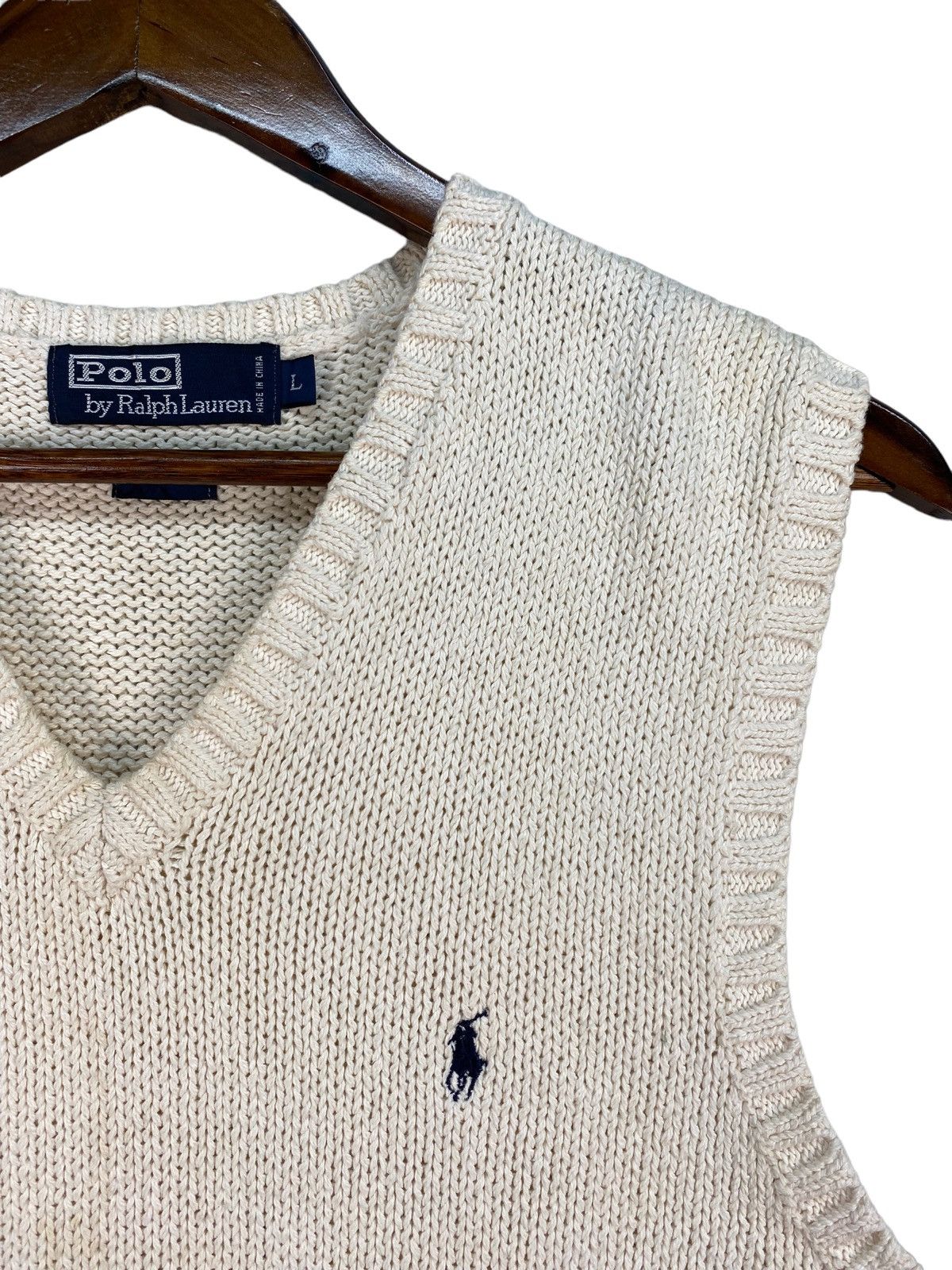 Polo Ralph Lauren Cable Knit Polo Ralph Lauren Size US M / EU 48-50 / 2 - 2 Thumbnail