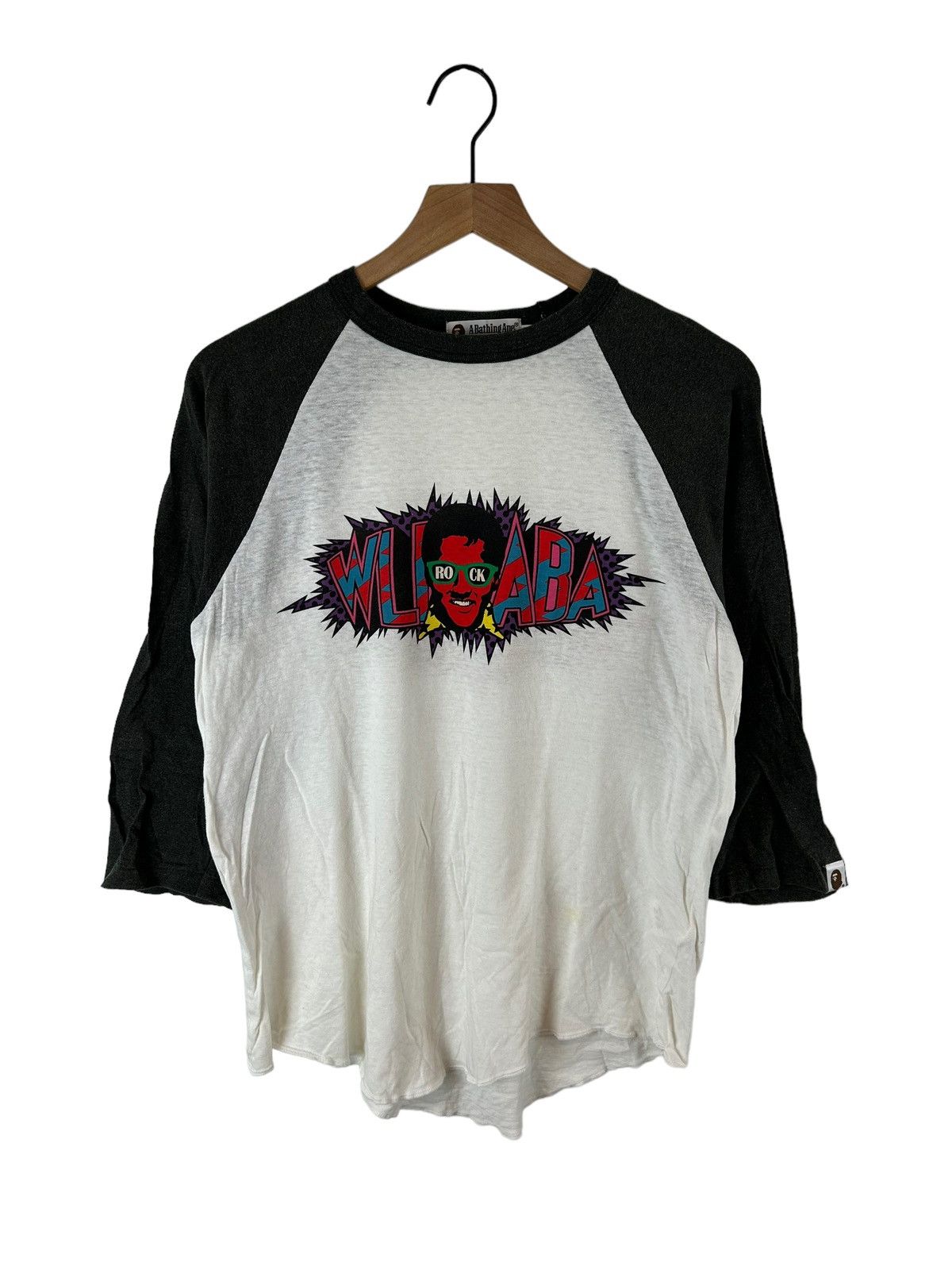 Bape Bape WLIABA Logo Print T-Shirts Size US M / EU 48-50 / 2 - 1 Thumbnail