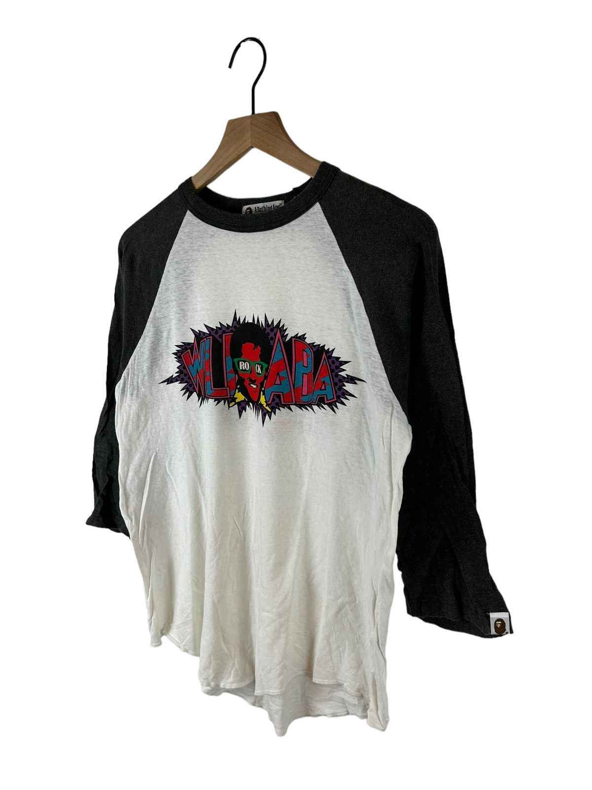 Bape Bape WLIABA Logo Print T-Shirts Size US M / EU 48-50 / 2 - 2 Thumbnail