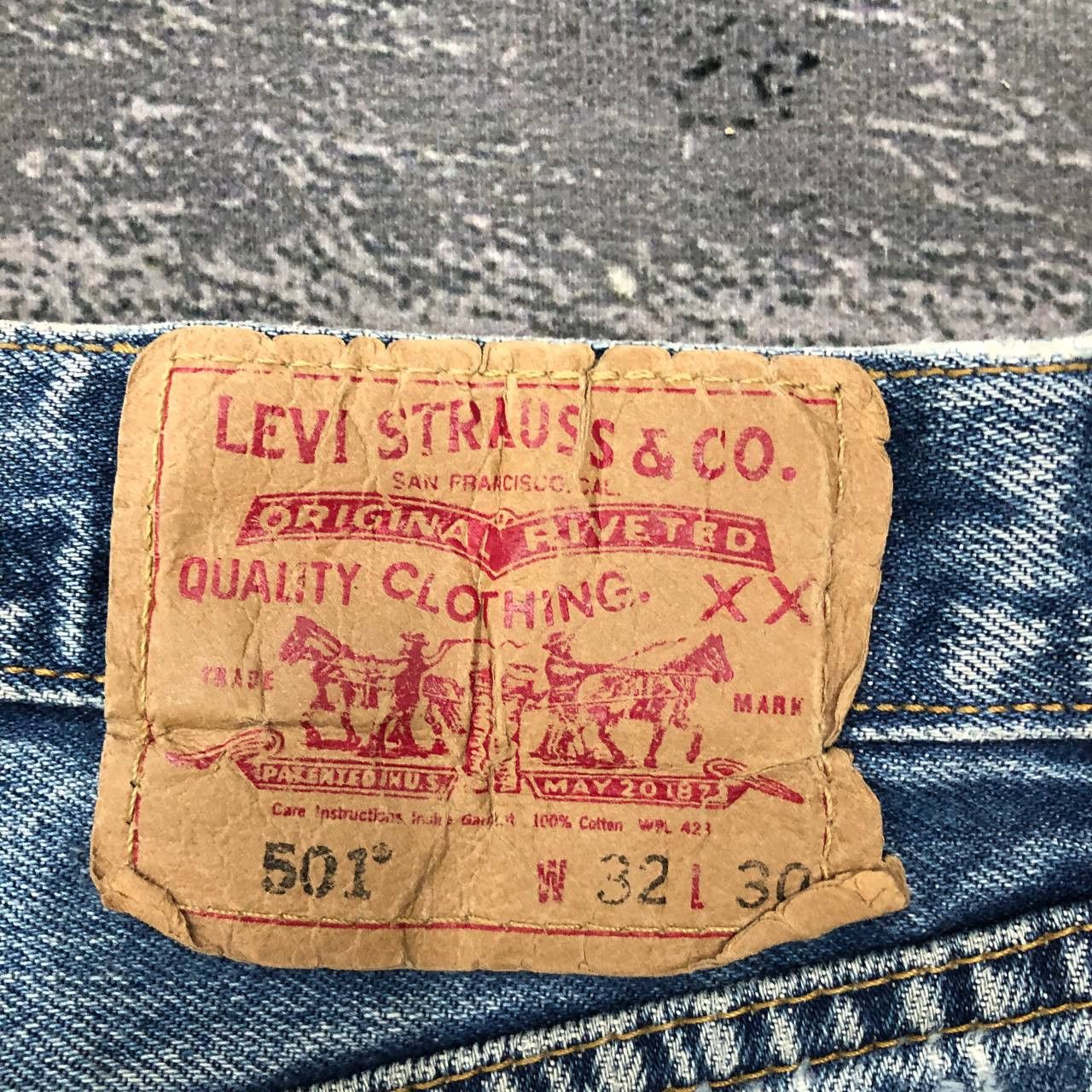 Levi's P602 VTG LEVI'S 501 DISTRESSED DENIM KURT COBAIN STYLE Size US 32 / EU 48 - 5 Thumbnail