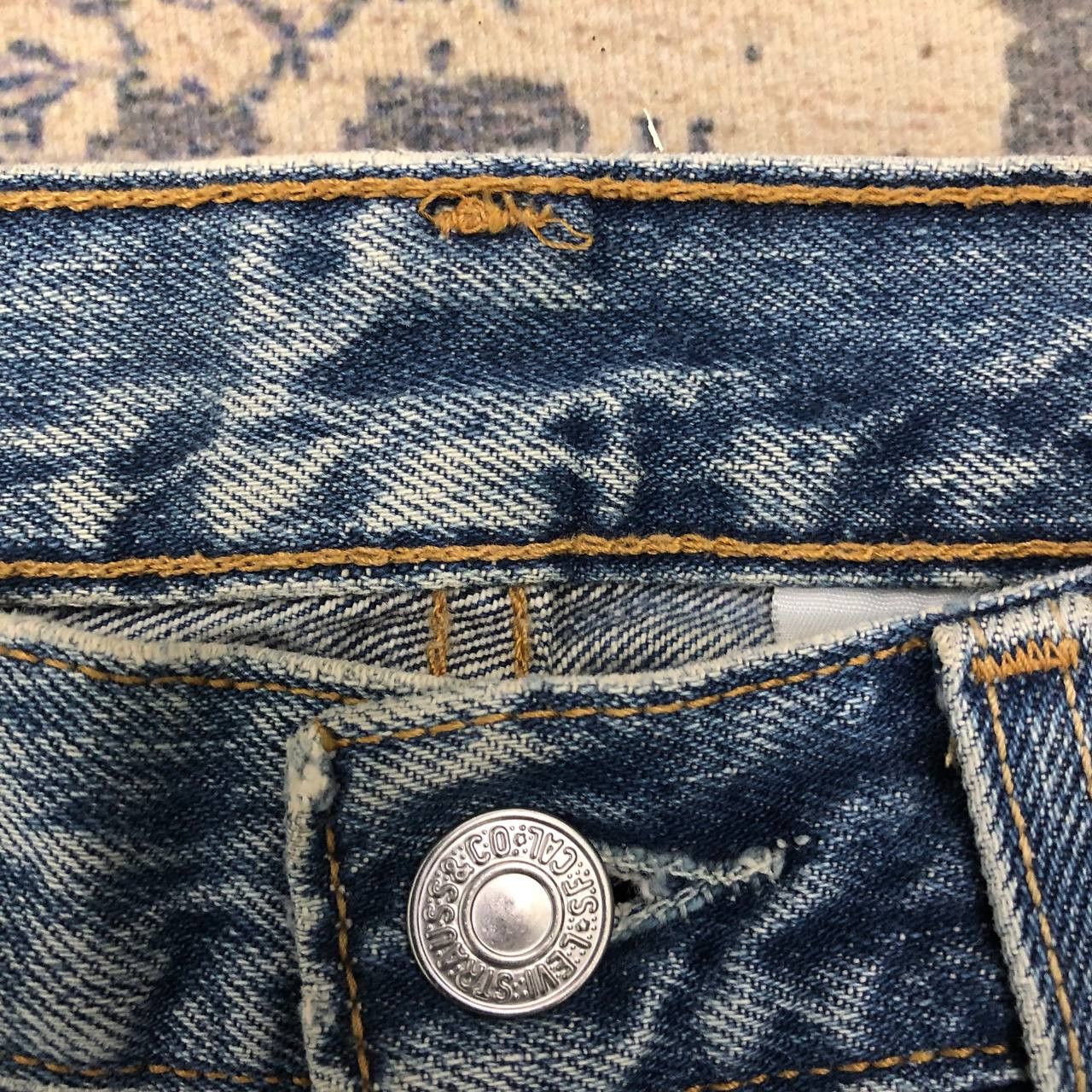Levi's P602 VTG LEVI'S 501 DISTRESSED DENIM KURT COBAIN STYLE Size US 32 / EU 48 - 7 Thumbnail