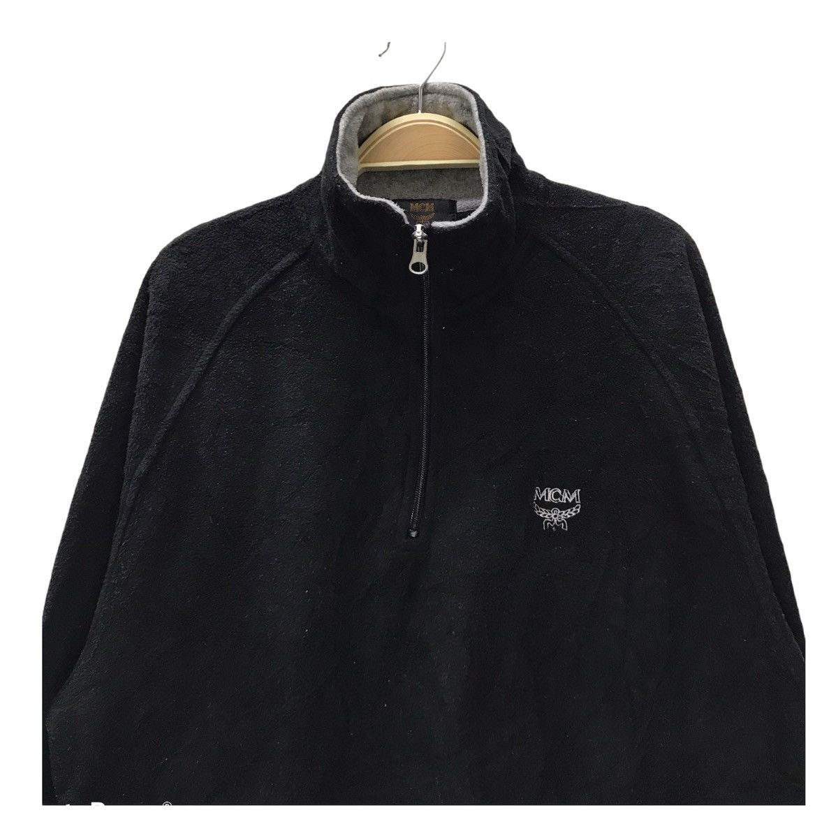MCM Vintage MCM Fleece Jacket Half zip Size US M / EU 48-50 / 2 - 2 Thumbnail