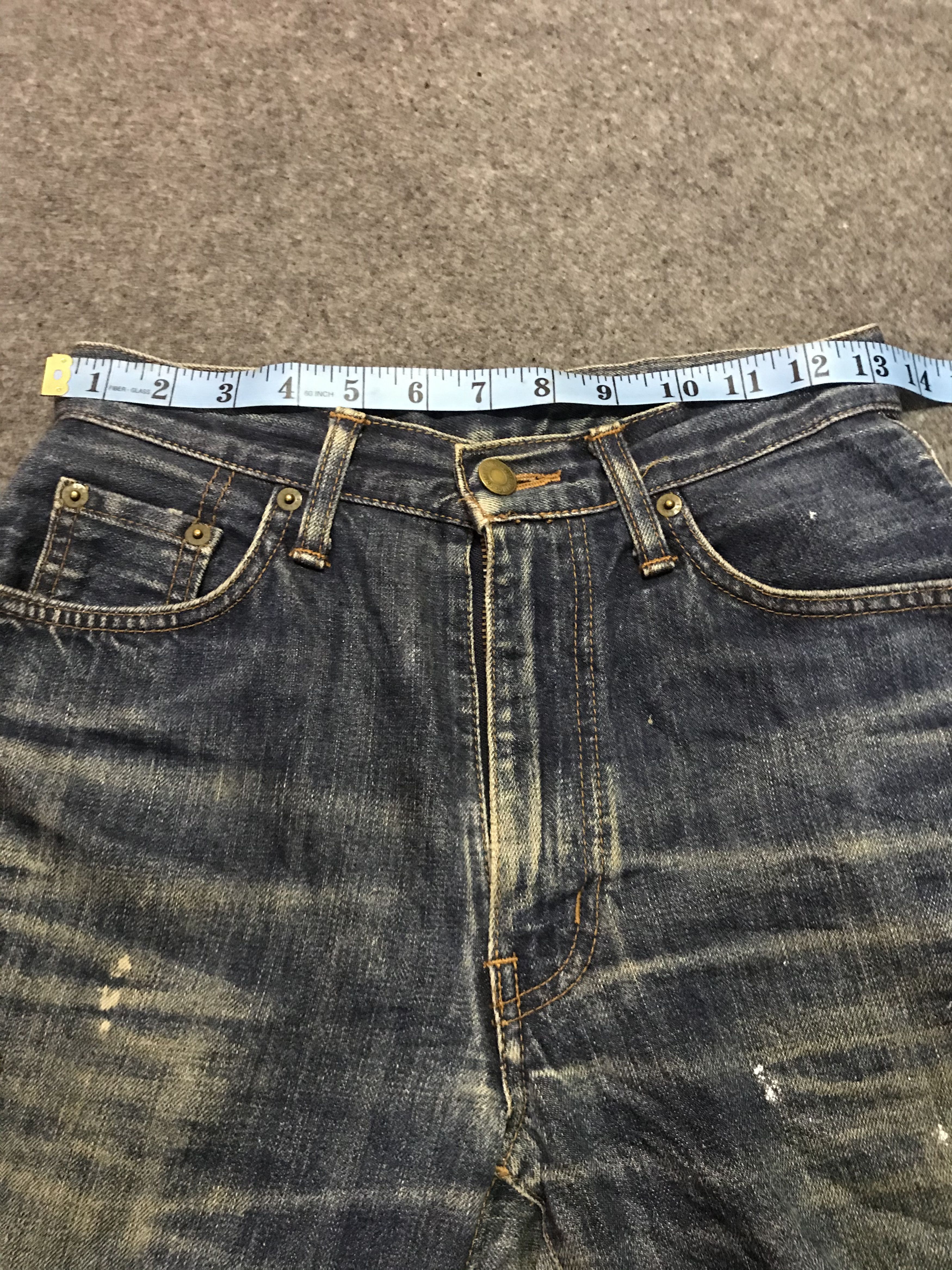Edwin × Vintage Whisker Edwin Something Bootcut Jeans Size US 27 - 3 Thumbnail