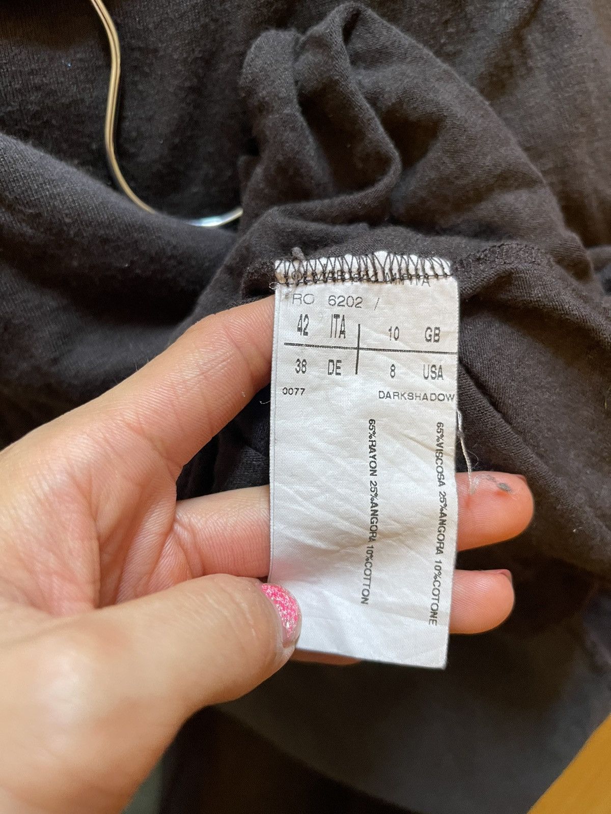 Rick Owens Early Rick Owens Dustulator AW06 subhuman long sleeve Size US XS / EU 42 / 0 - 6 Thumbnail