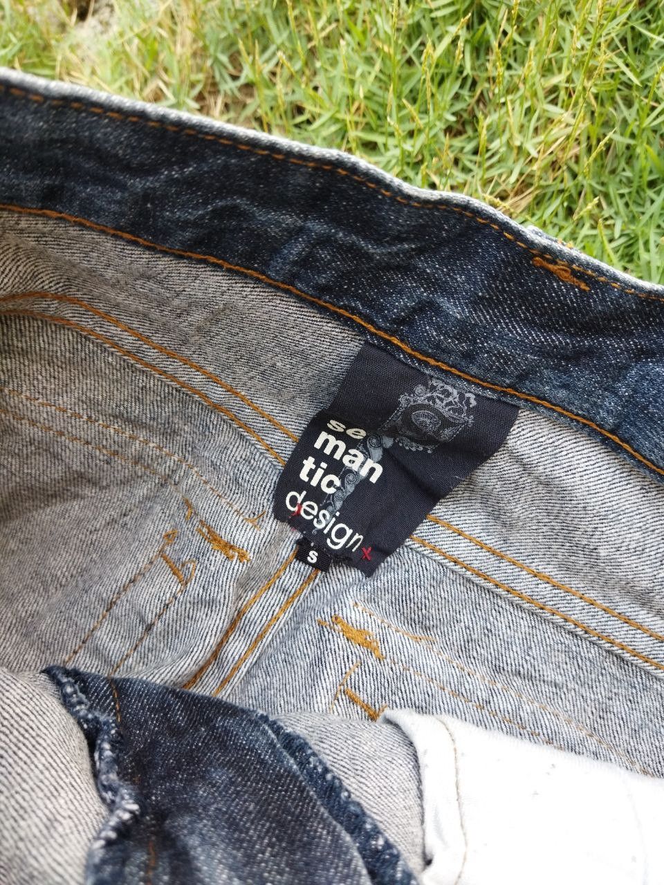 semanticdesign Vintage Semantic Design Japan Punk Style Flared Jeans Size US 30 / EU 46 - 8 Thumbnail