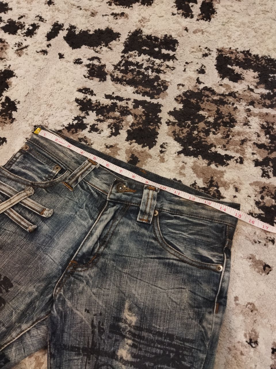 semanticdesign Vintage Semantic Design Japan Punk Style Flared Jeans Size US 30 / EU 46 - 14 Thumbnail