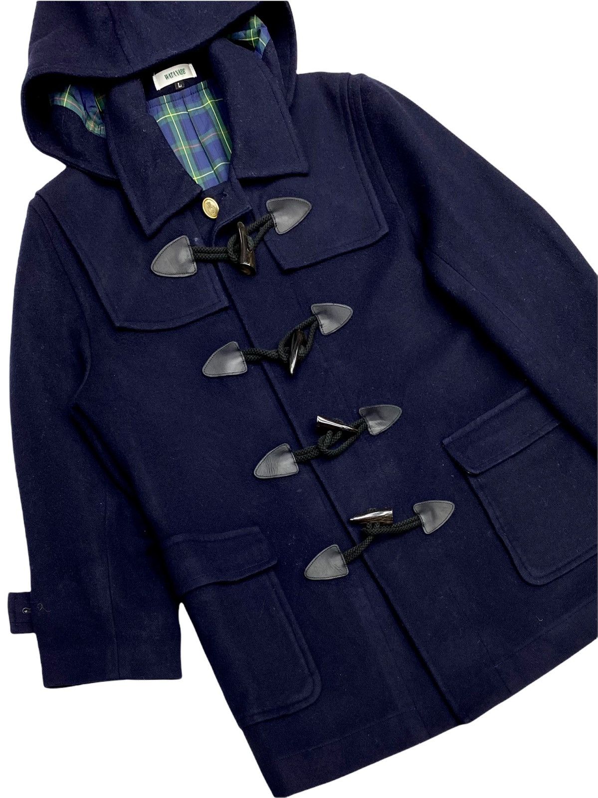 Junya Watanabe × Vintage VINTAGE WATANABE BLEND WOOL DUFFLE COAT 🇯🇵 Size US M / EU 48-50 / 2 - 10 Thumbnail