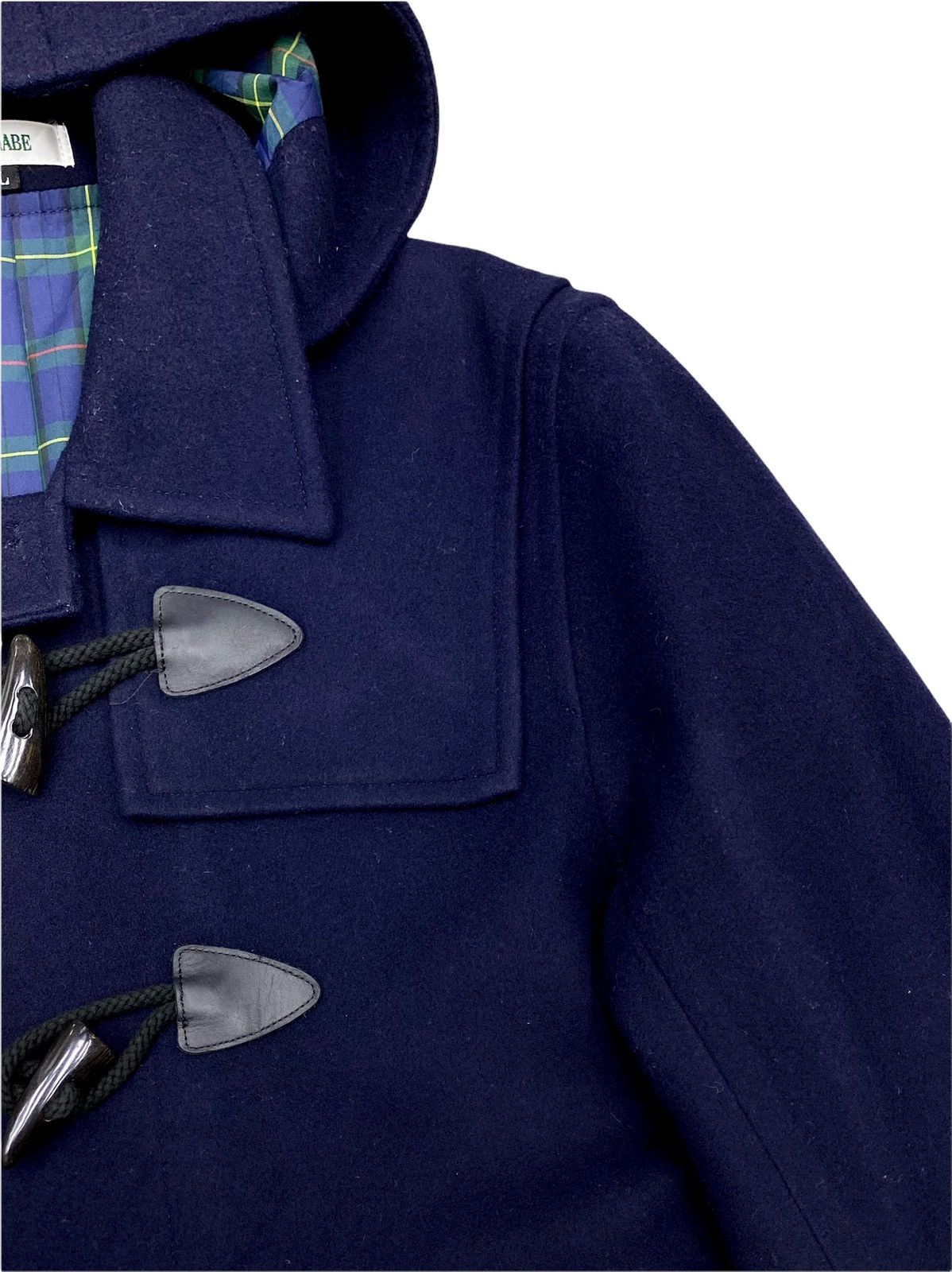 Junya Watanabe × Vintage VINTAGE WATANABE BLEND WOOL DUFFLE COAT 🇯🇵 Size US M / EU 48-50 / 2 - 6 Thumbnail