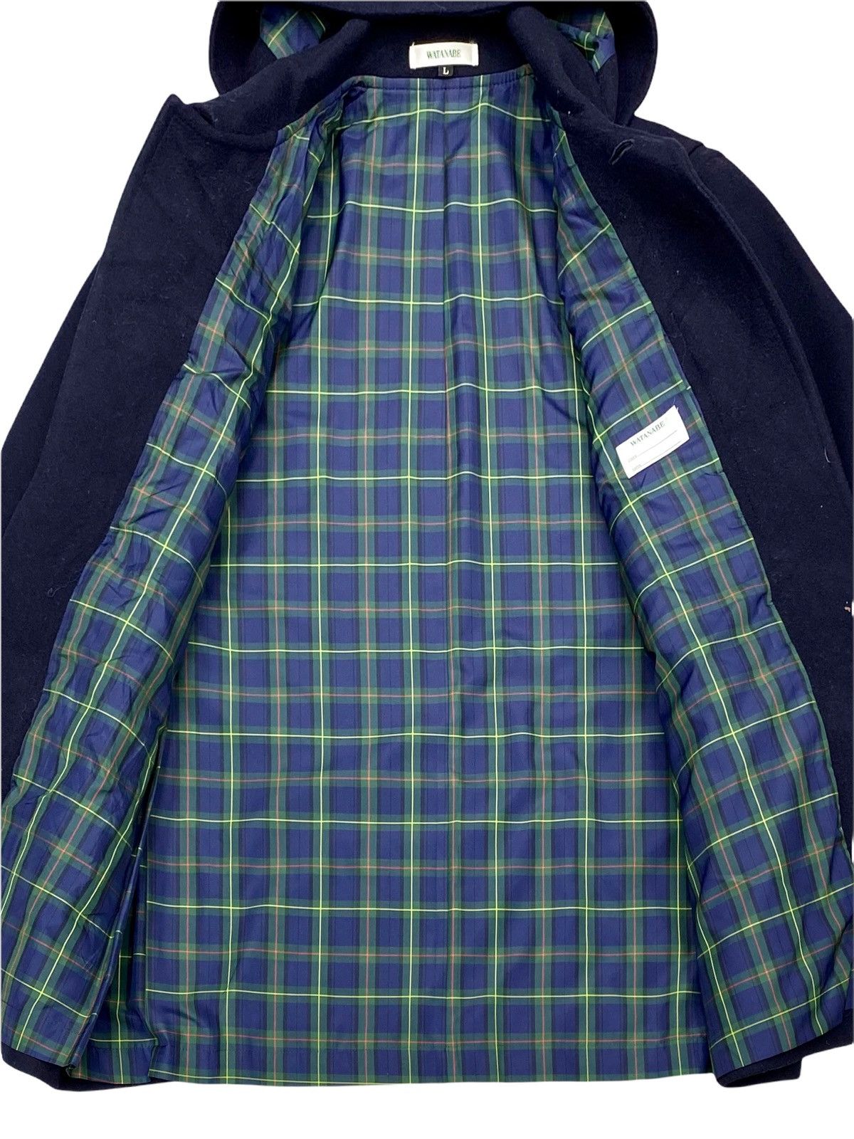 Junya Watanabe × Vintage VINTAGE WATANABE BLEND WOOL DUFFLE COAT 🇯🇵 Size US M / EU 48-50 / 2 - 17 Thumbnail