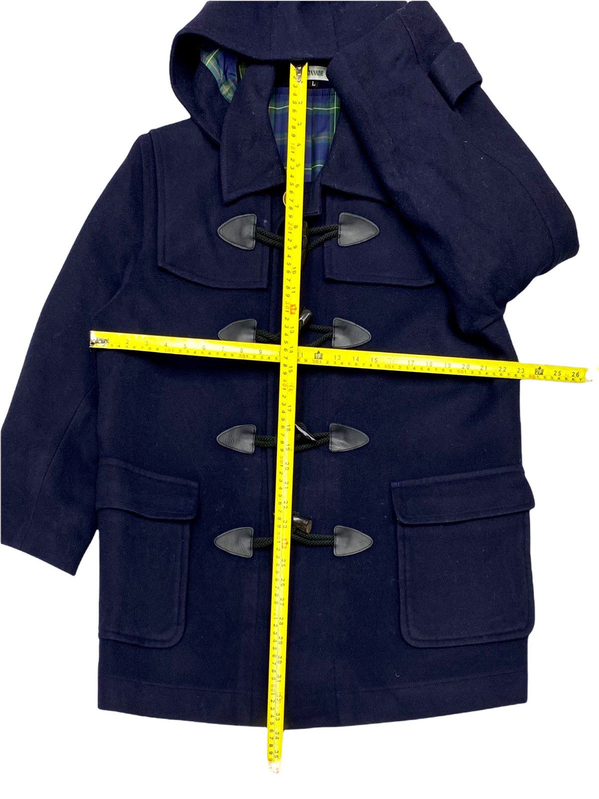 Junya Watanabe × Vintage VINTAGE WATANABE BLEND WOOL DUFFLE COAT 🇯🇵 Size US M / EU 48-50 / 2 - 23 Thumbnail