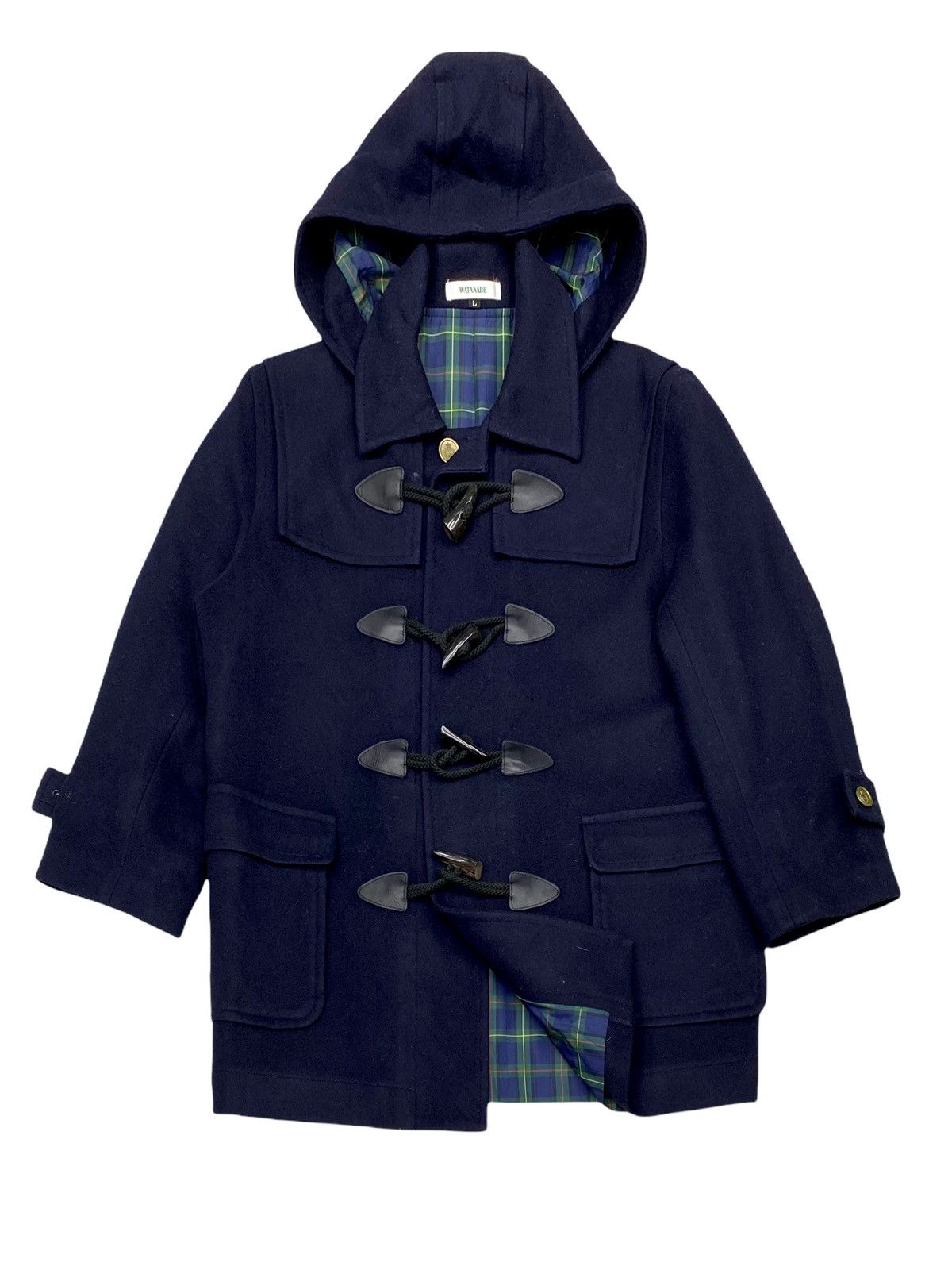 Junya Watanabe × Vintage VINTAGE WATANABE BLEND WOOL DUFFLE COAT 🇯🇵 Size US M / EU 48-50 / 2 - 2 Thumbnail