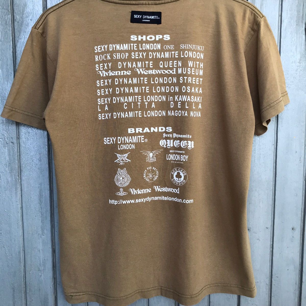 Japanese Brand × Seditionaries Rare SEXY DYNAMITE X VIVIENNE MEN TSHIRT Size US M / EU 48-50 / 2 - 5 Thumbnail