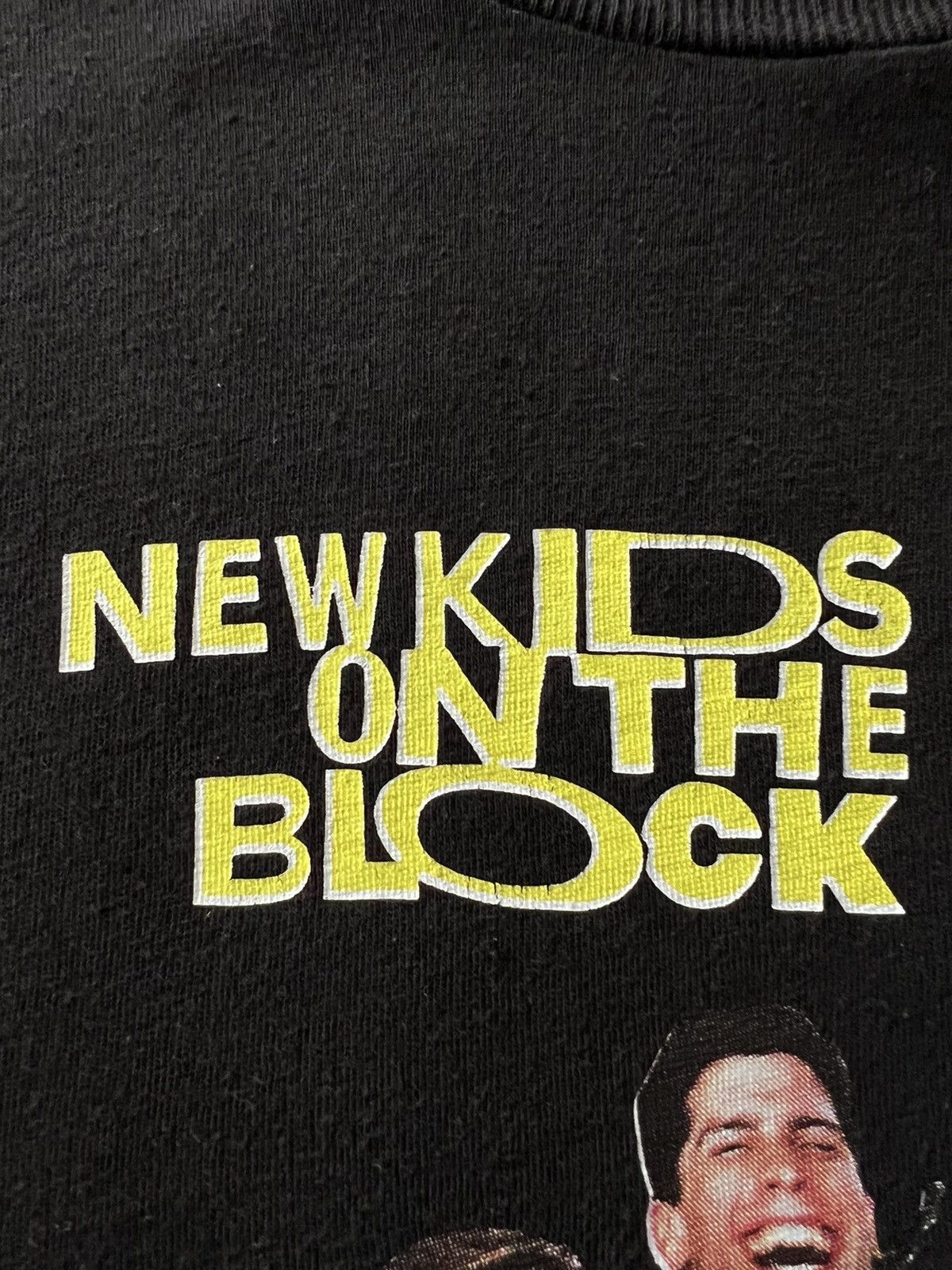 Band Tees Vintage 90s New Kids on the Block Band Black Tee Size US M / EU 48-50 / 2 - 7 Thumbnail