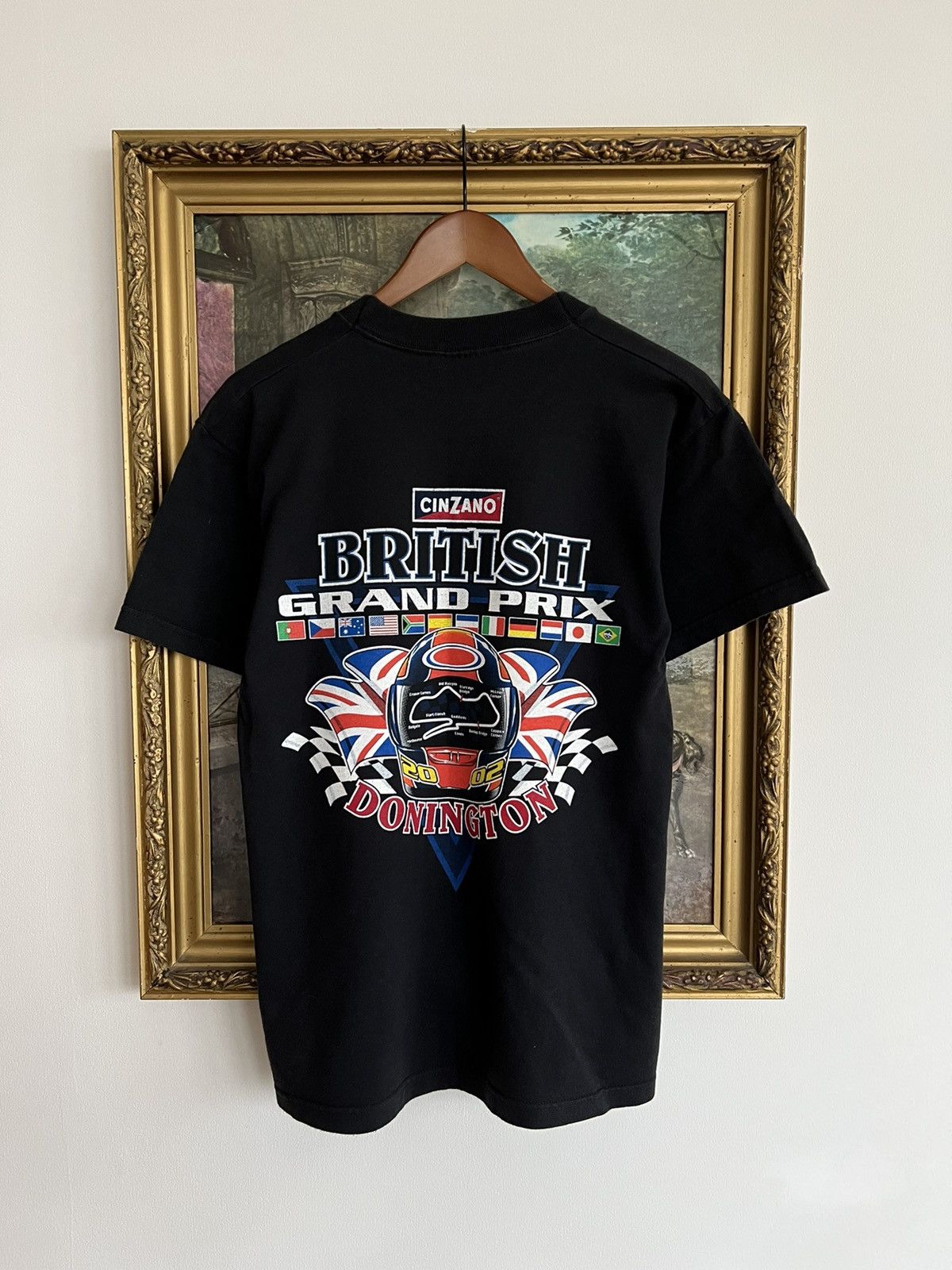 Band Tees Vintage 2002 Motocycle Moto British Grand Prix Donington Tee Size US S / EU 44-46 / 1 - 2 Thumbnail