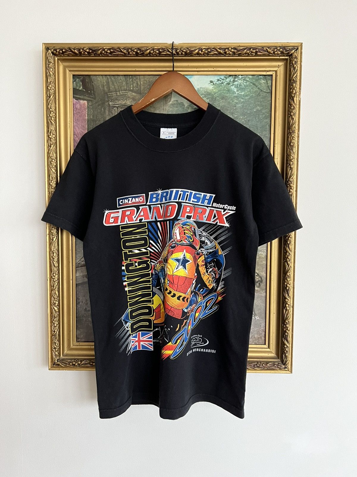 Band Tees Vintage 2002 Motocycle Moto British Grand Prix Donington Tee Size US S / EU 44-46 / 1 - 1 Thumbnail