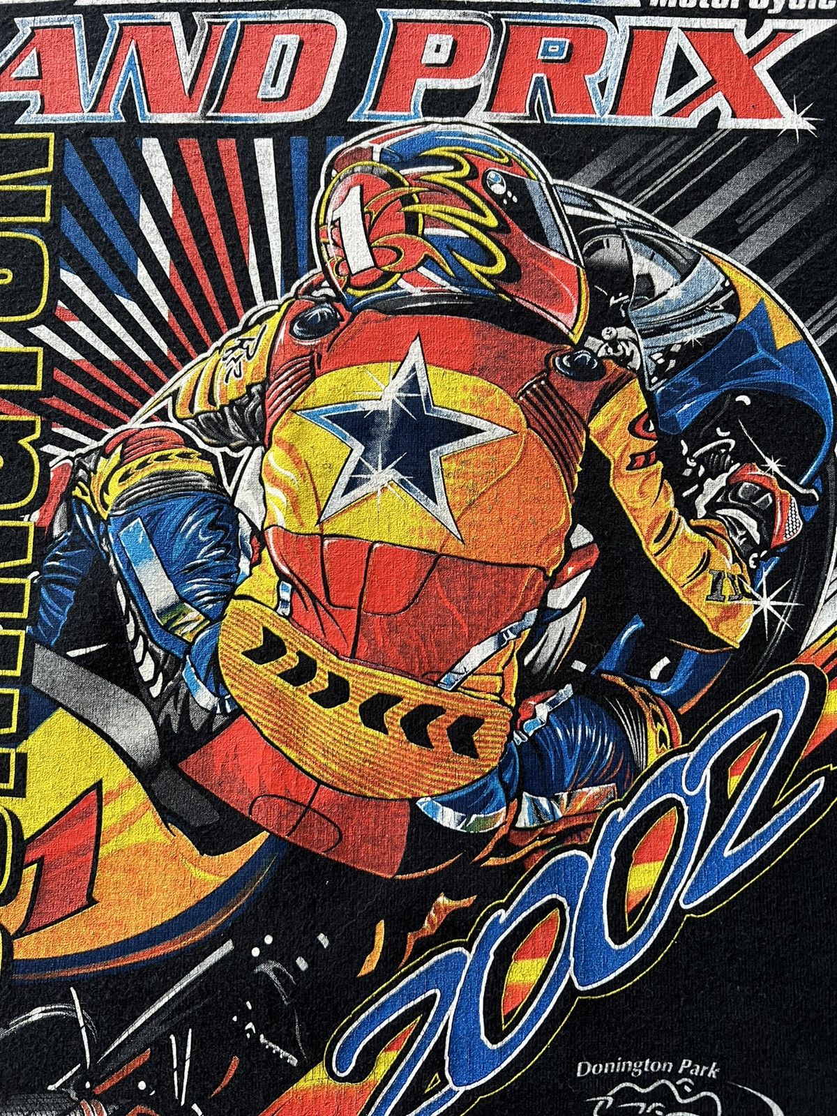 Band Tees Vintage 2002 Motocycle Moto British Grand Prix Donington Tee Size US S / EU 44-46 / 1 - 4 Thumbnail