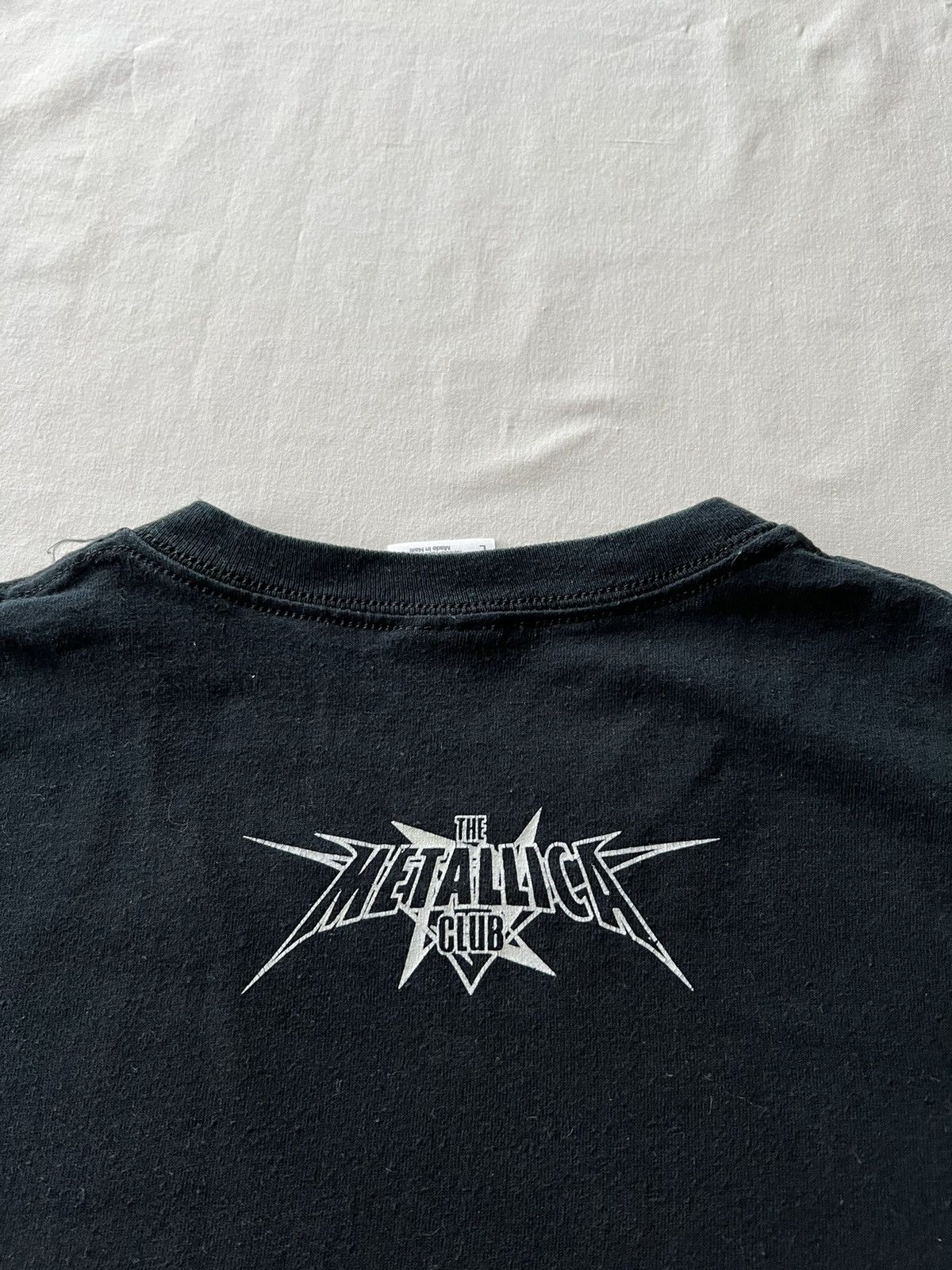 Band Tees Vintage 2009 Metallica Club Rock Band Black Tee Size US L / EU 52-54 / 3 - 10 Thumbnail