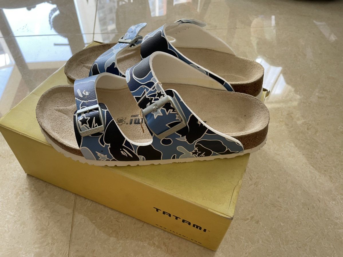 Bape Bape x Tatami psycho Camo sandals Size US 8.5 / EU 41-42 - 2 Thumbnail