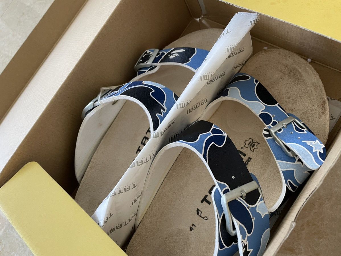 Bape Bape x Tatami psycho Camo sandals Size US 8.5 / EU 41-42 - 12 Thumbnail