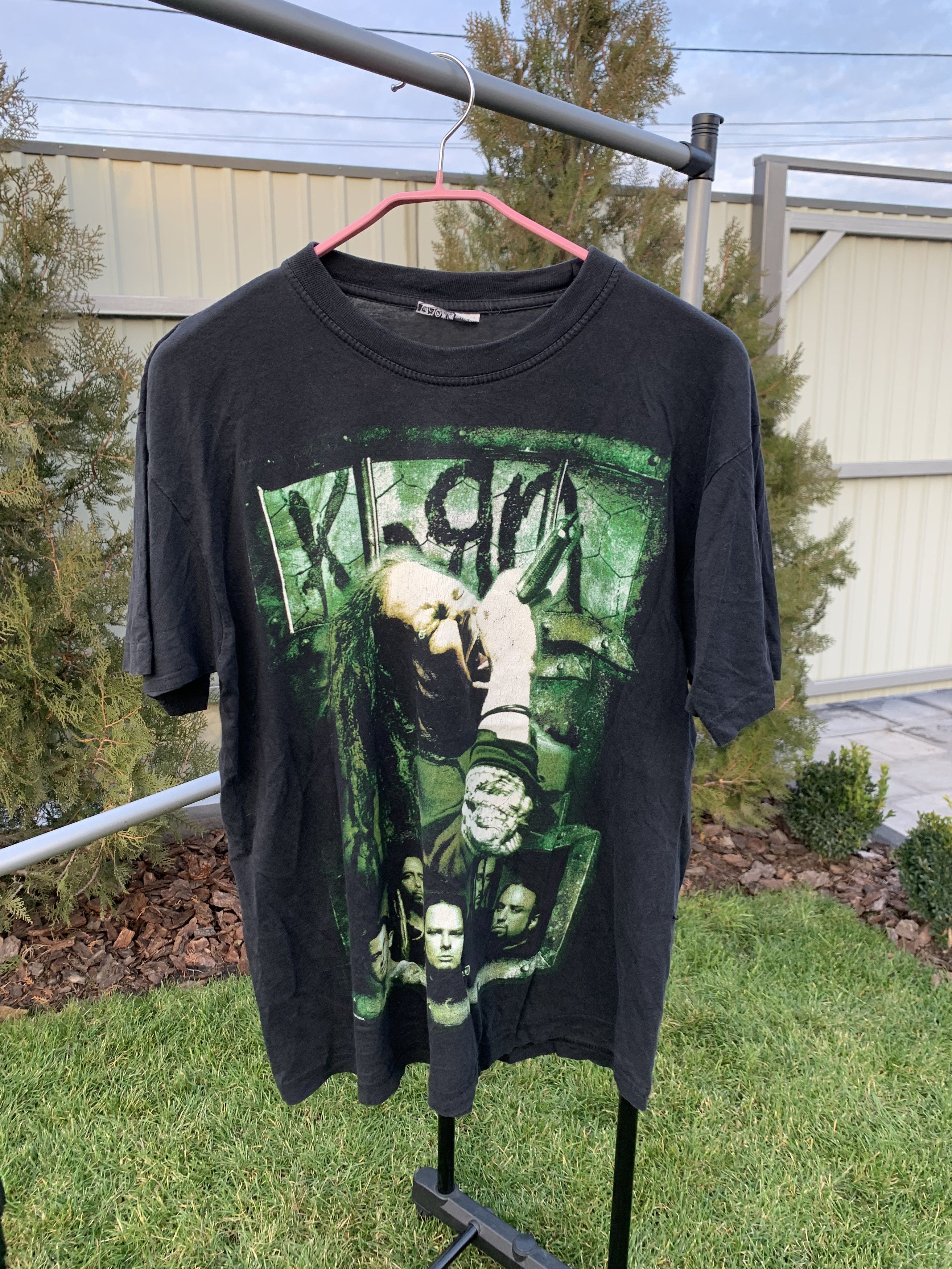 Band Tees Vintage 2004 Korn T-shirt Rare Print Tee Size US L / EU 52-54 / 3 - 1 Thumbnail
