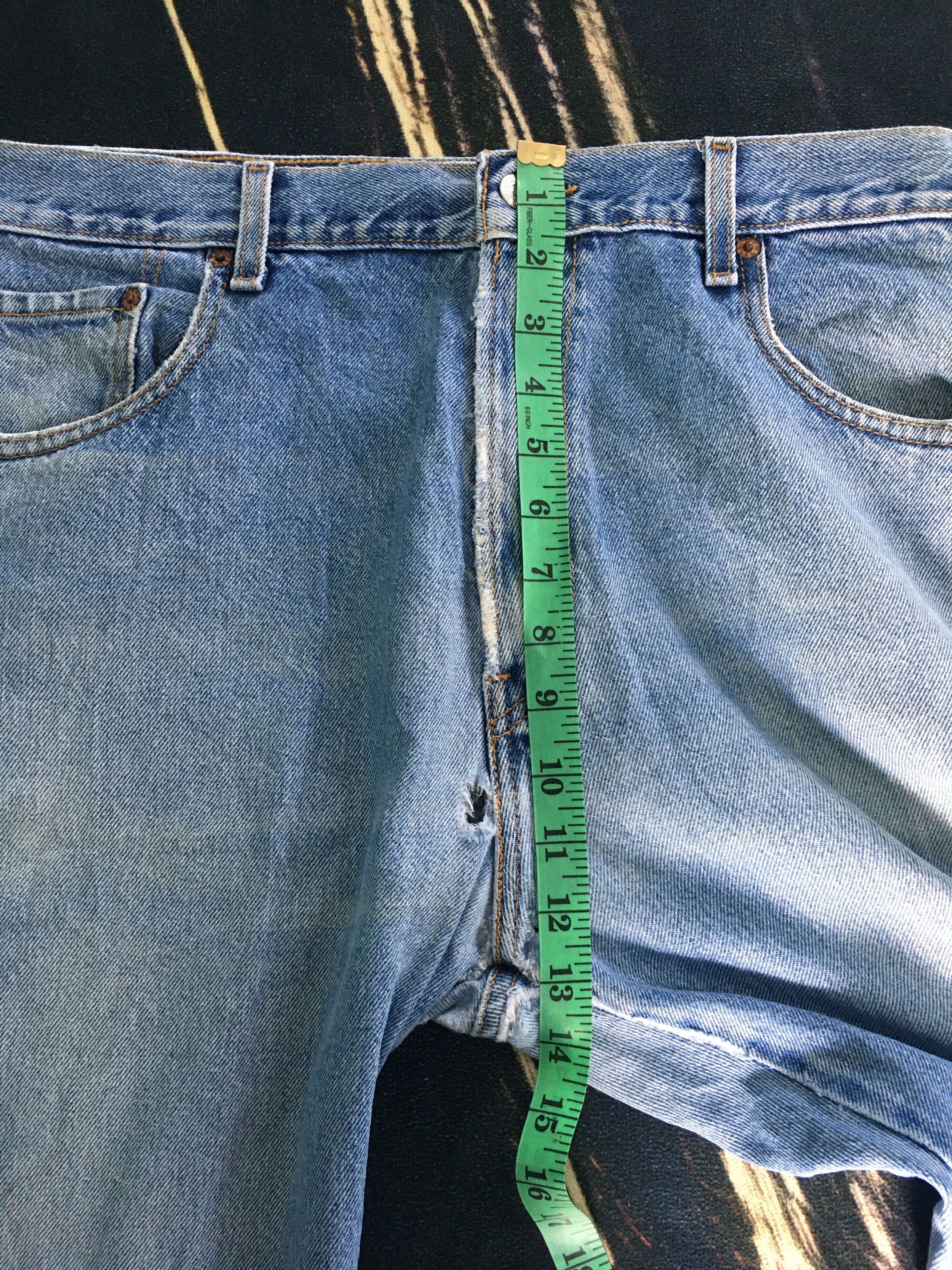 Levi's × Levi's Vintage Clothing Ripped Levis 517 Jeans Bootcut Flare-90s Size US 36 / EU 52 - 1 Thumbnail