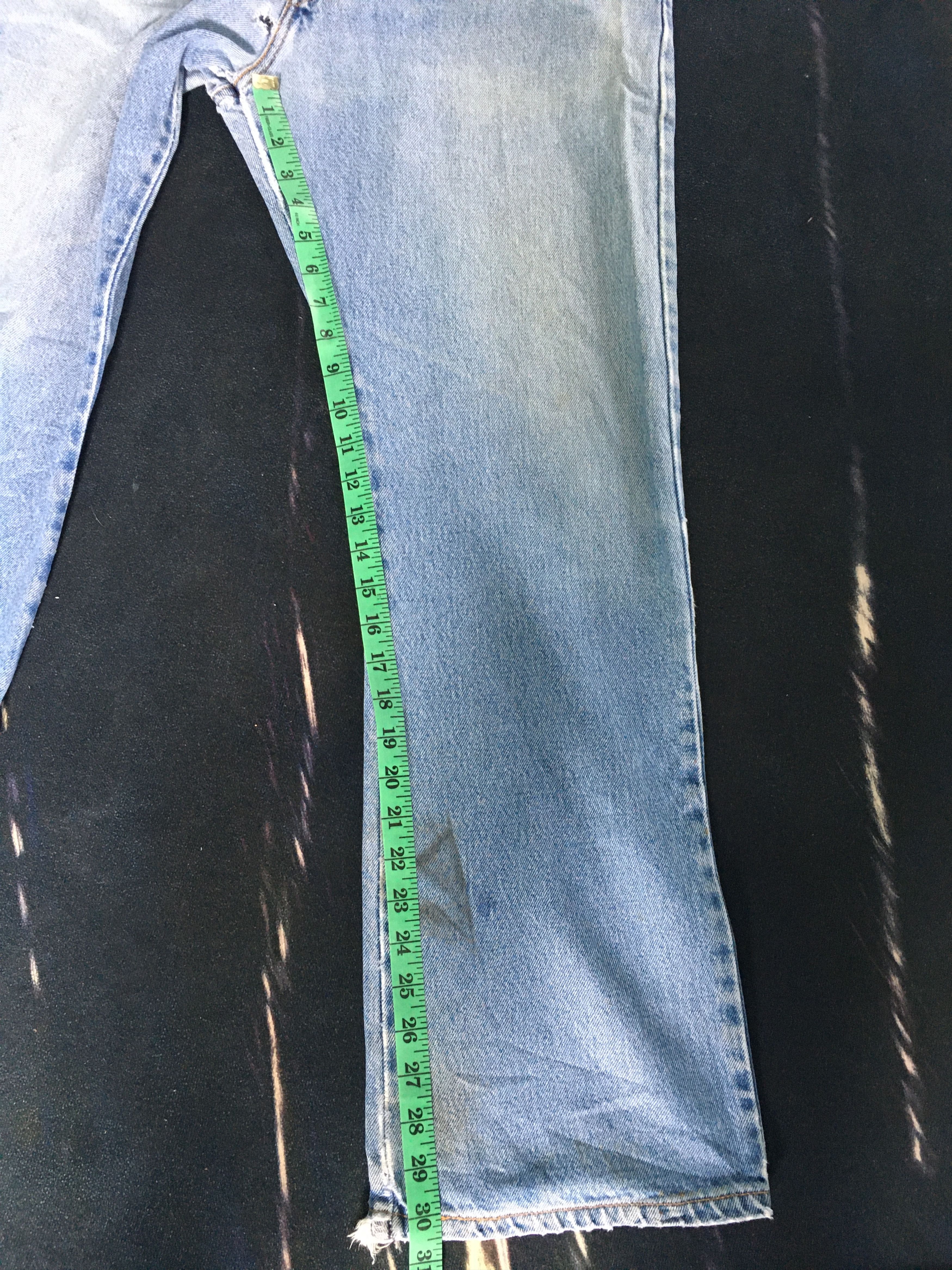 Levi's × Levi's Vintage Clothing Ripped Levis 517 Jeans Bootcut Flare-90s Size US 36 / EU 52 - 4 Thumbnail