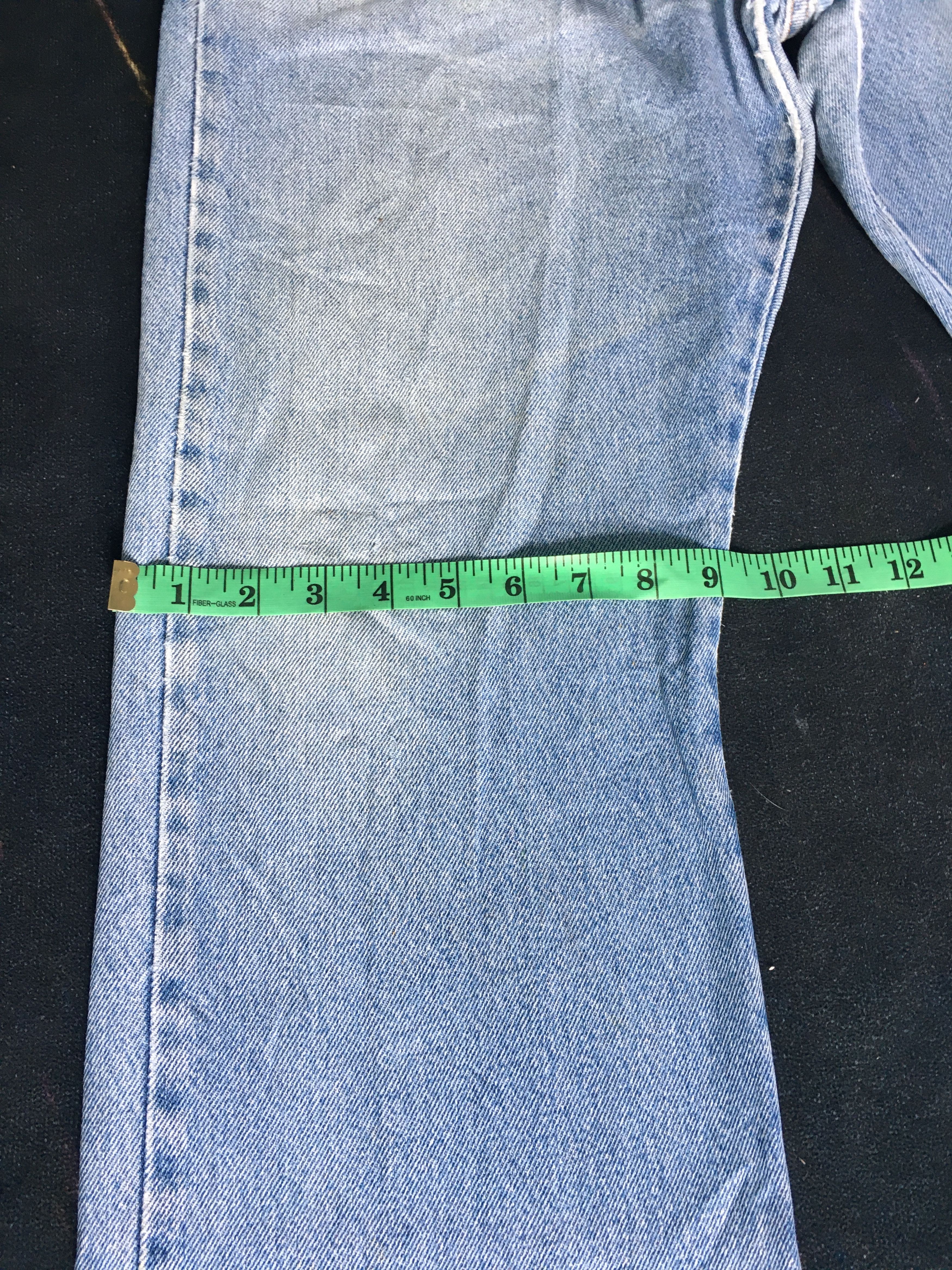 Levi's × Levi's Vintage Clothing Ripped Levis 517 Jeans Bootcut Flare-90s Size US 36 / EU 52 - 3 Thumbnail