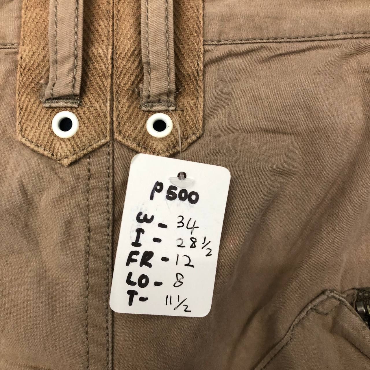 PPFM P500 RARE PPFM SLIMFIT TACTICAL CARGO PANTS Size US 34 / EU 50 - 11 Thumbnail