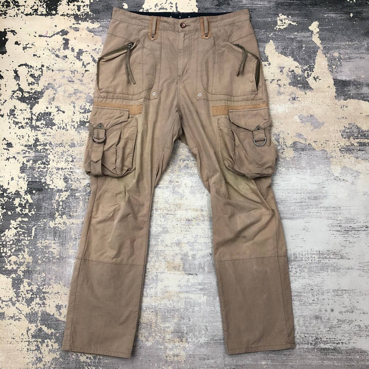 PPFM P500 RARE PPFM SLIMFIT TACTICAL CARGO PANTS Size US 34 / EU 50 - 1 Thumbnail
