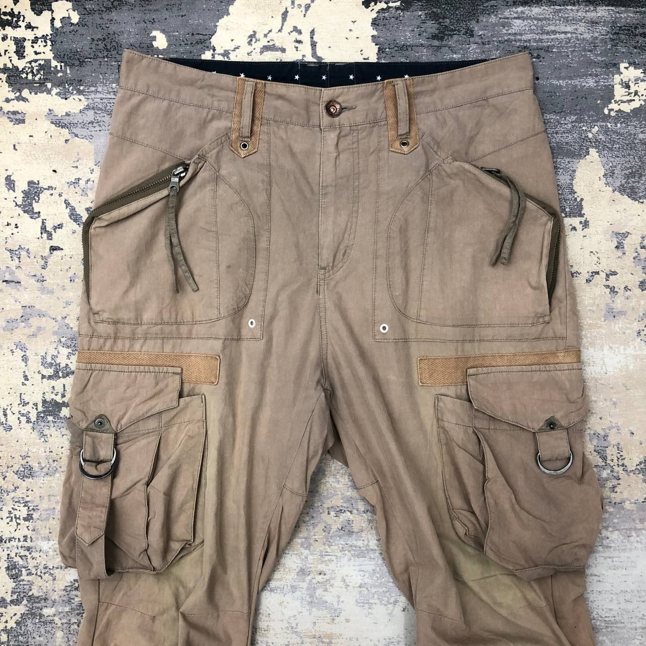 PPFM P500 RARE PPFM SLIMFIT TACTICAL CARGO PANTS Size US 34 / EU 50 - 3 Thumbnail