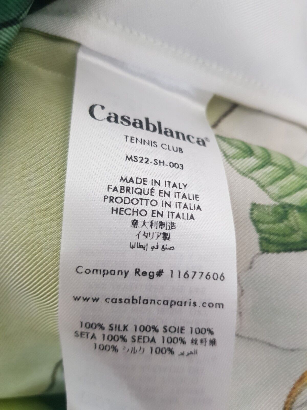 Casablanca Casablanca Silk Shirt M Size US M / EU 48-50 / 2 - 9 Thumbnail