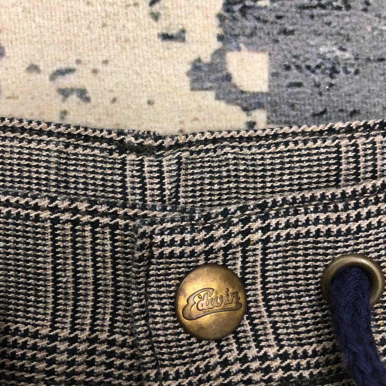 Edwin P496 TOKYO.JAPAN EDWIN HOUNDSTOOTH TARTAN PANTS Size US 34 / EU 50 - 9 Thumbnail