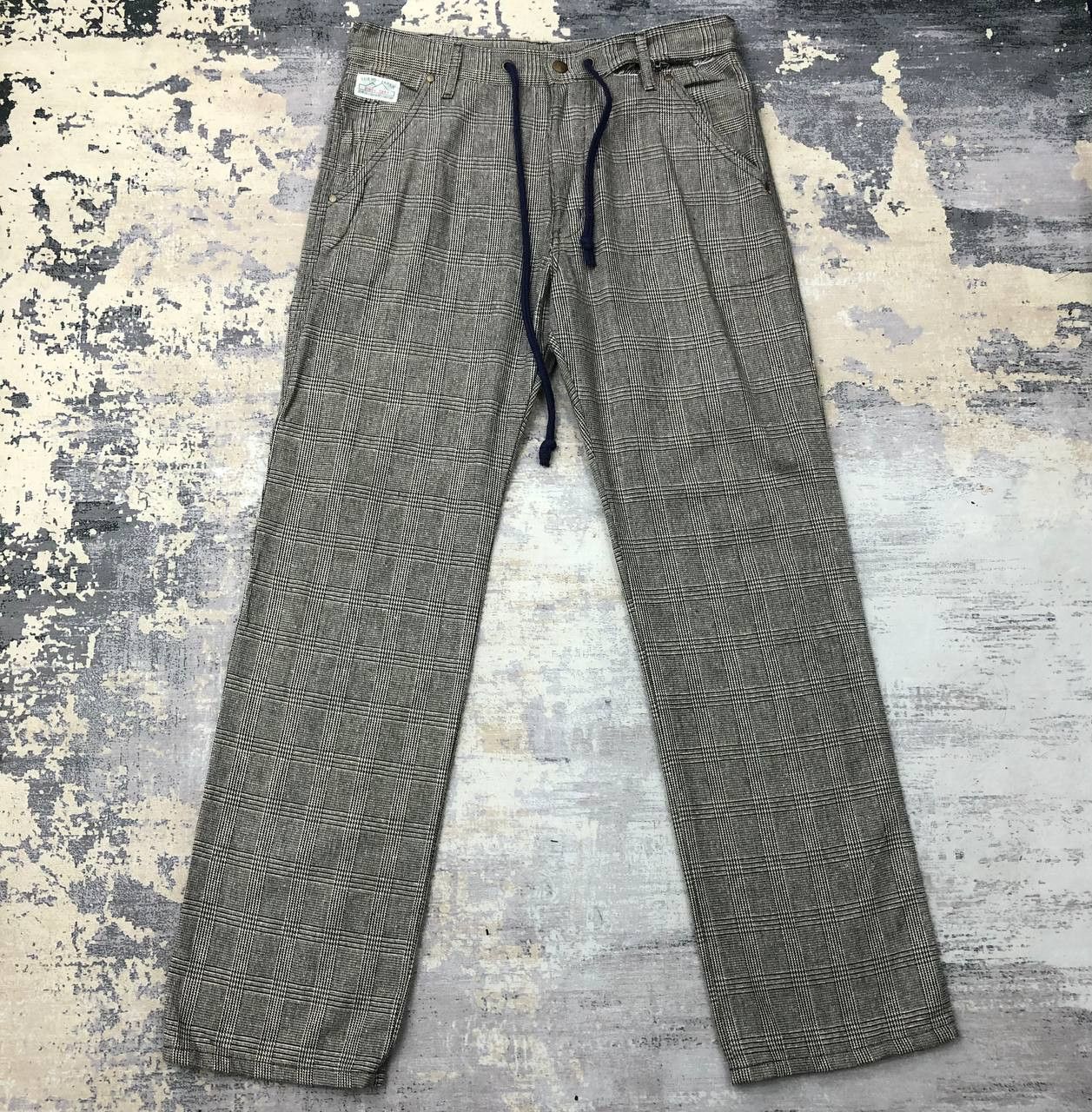 Edwin P496 TOKYO.JAPAN EDWIN HOUNDSTOOTH TARTAN PANTS Size US 34 / EU 50 - 1 Thumbnail