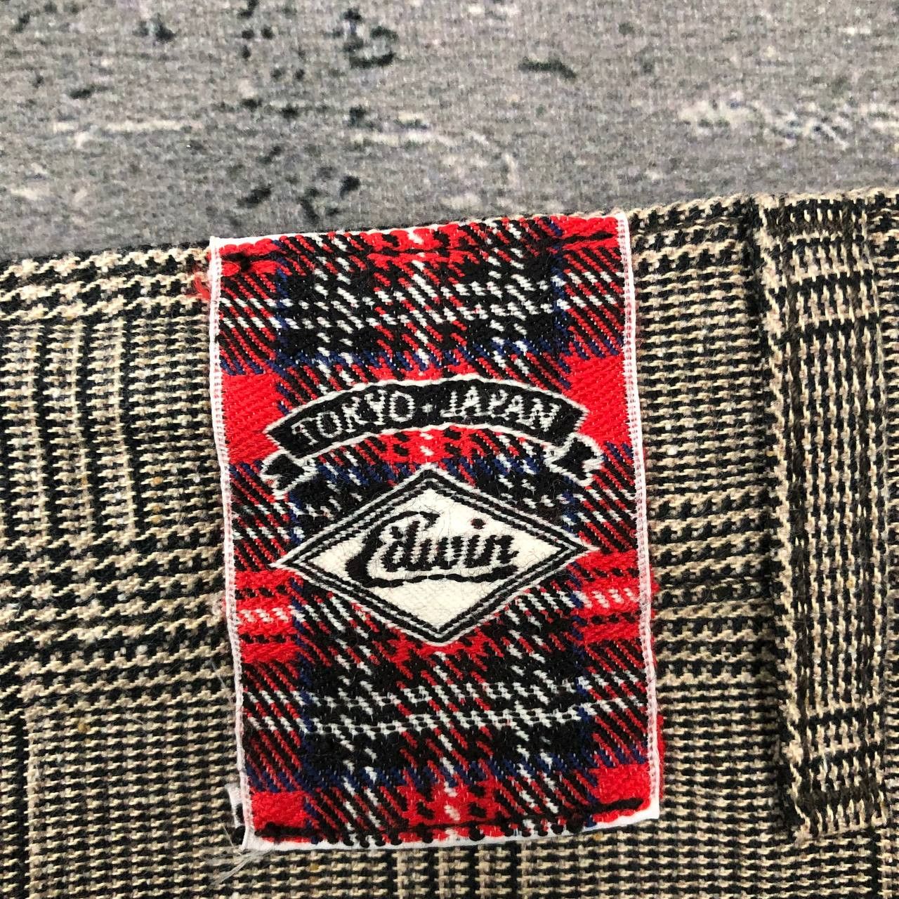 Edwin P496 TOKYO.JAPAN EDWIN HOUNDSTOOTH TARTAN PANTS Size US 34 / EU 50 - 6 Thumbnail