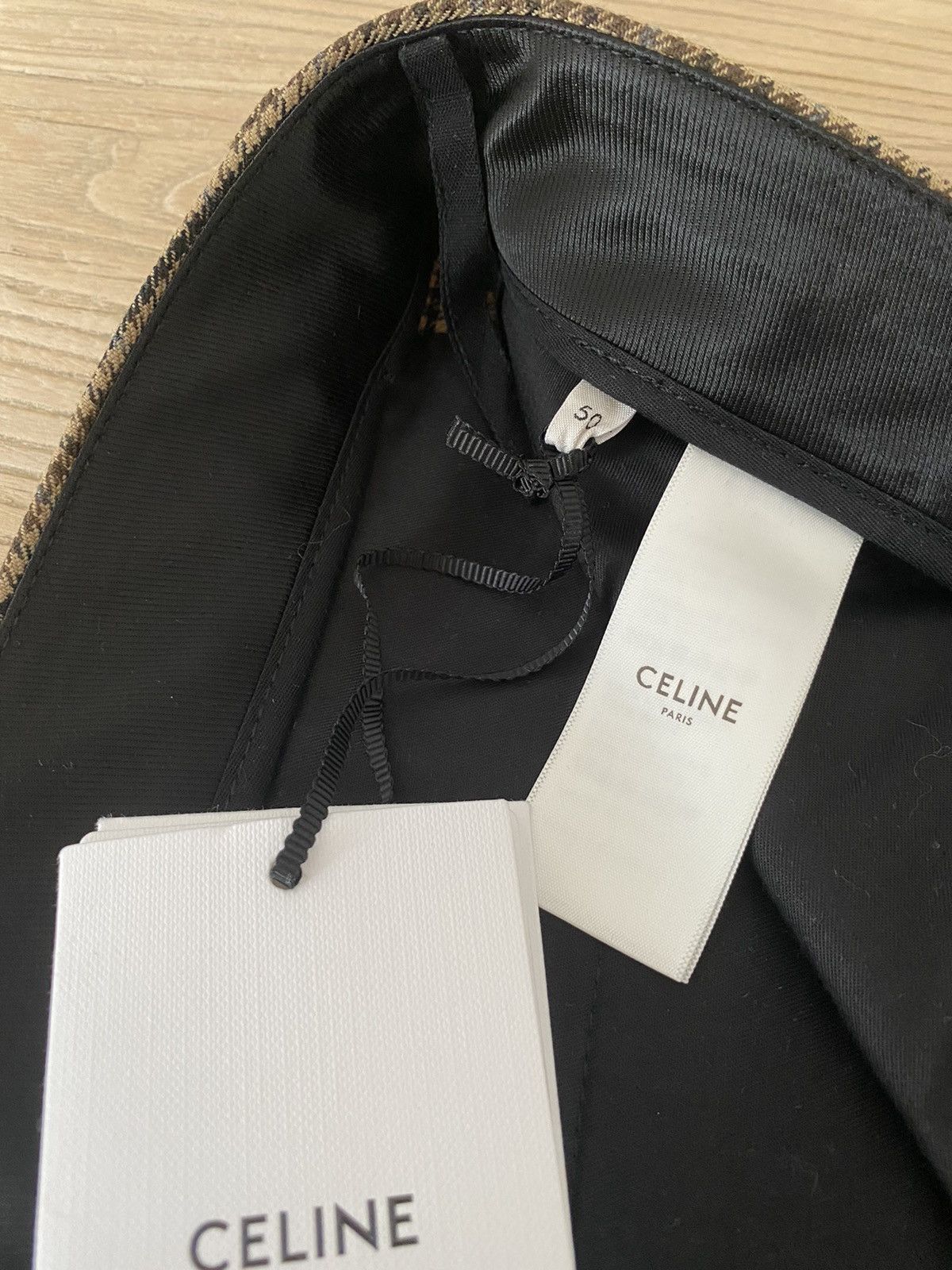 Celine × Hedi Slimane SS21 Runway Houndstooth Skate Pants Size US 32 / EU 48 - 5 Thumbnail