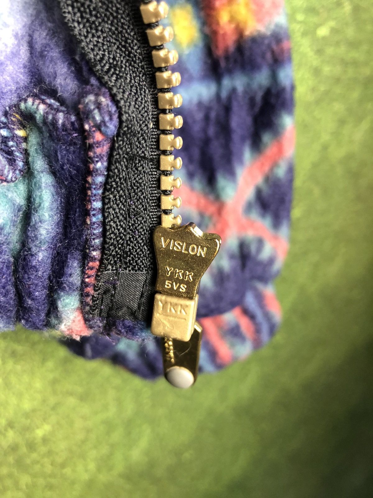 Descente × Japanese Brand × Vintage RARE DESCENTE NAVAJO NATIVE ABSTRACT FLECE HODIE MULTI COLO Size US L / EU 52-54 / 3 - 6 Thumbnail
