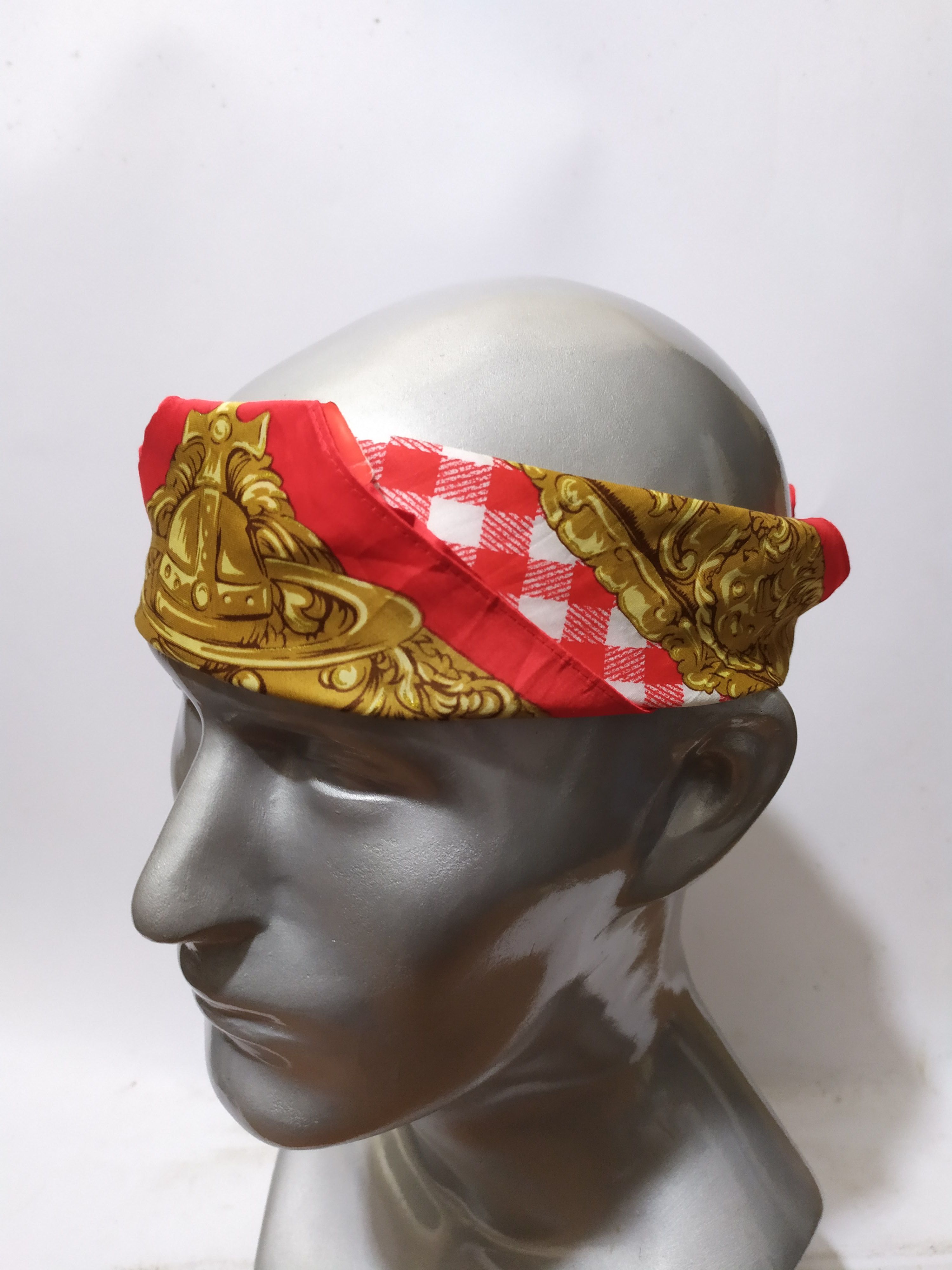 Vivienne Westwood 🔥Vivienne Westwood Handkerchief Bandana Masked Big Orb Logo Size ONE SIZE - 2 Thumbnail