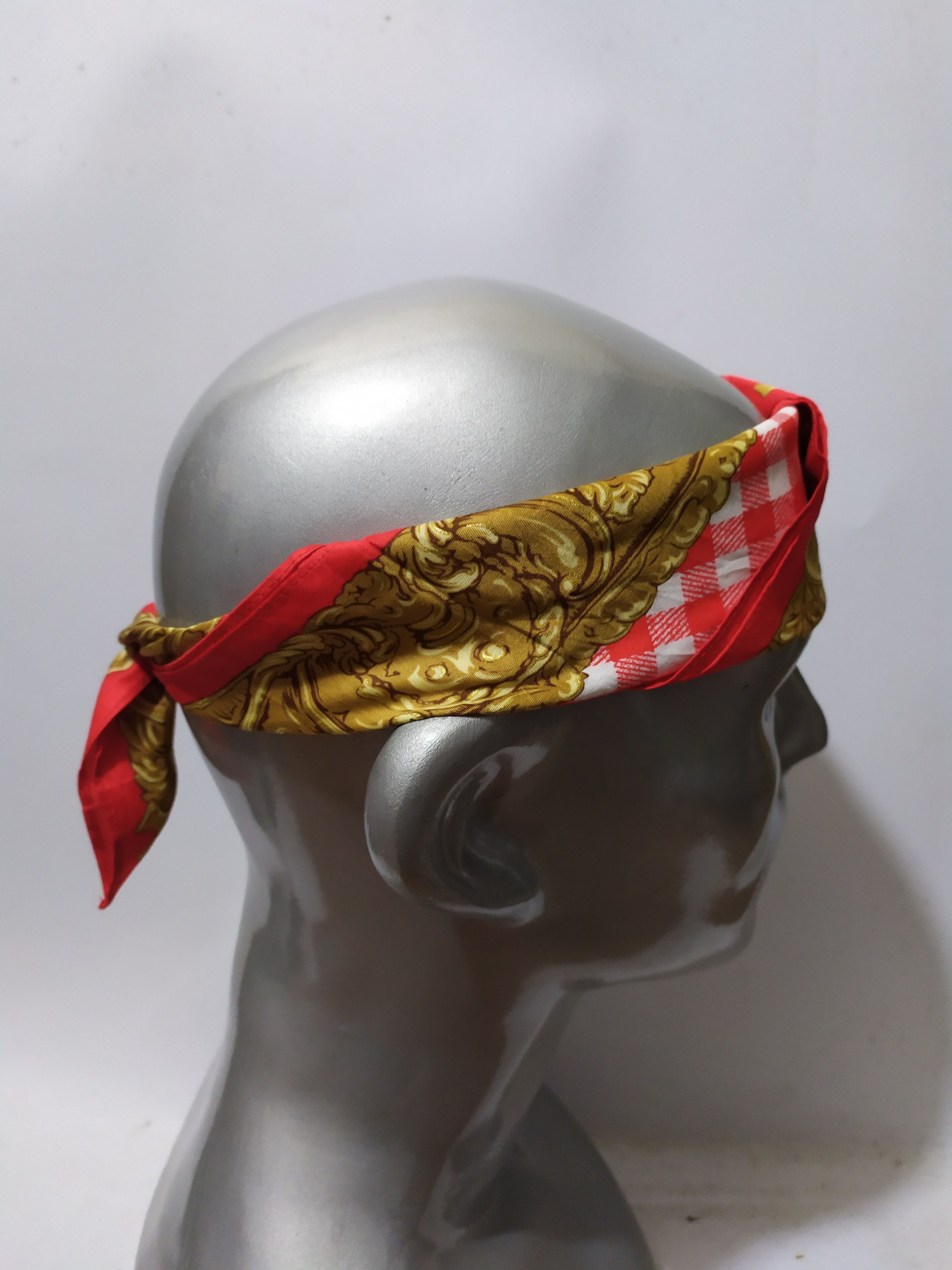Vivienne Westwood 🔥Vivienne Westwood Handkerchief Bandana Masked Big Orb Logo Size ONE SIZE - 4 Thumbnail