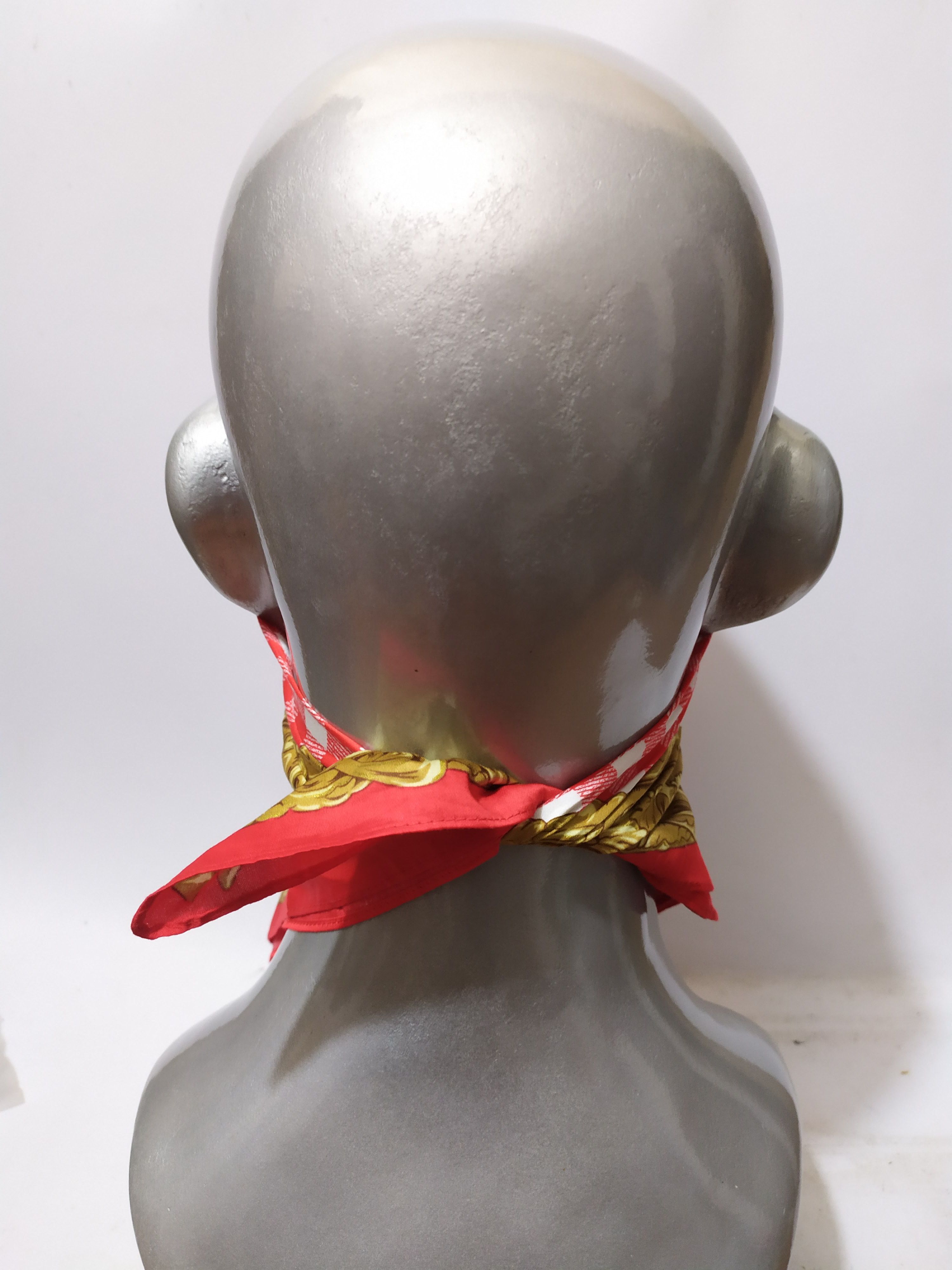 Vivienne Westwood 🔥Vivienne Westwood Handkerchief Bandana Masked Big Orb Logo Size ONE SIZE - 8 Thumbnail
