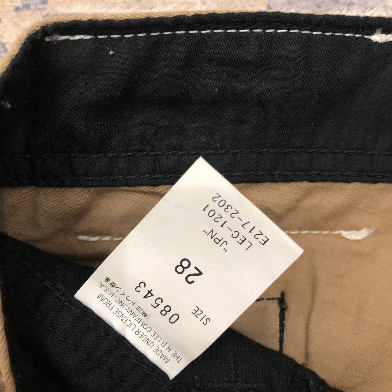 Lee P490 LEE COWBOY CROPPED PANTS Size US 31 - 7 Thumbnail