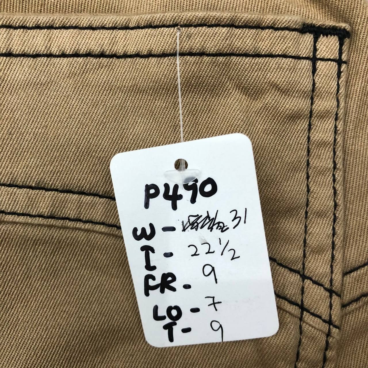 Lee P490 LEE COWBOY CROPPED PANTS Size US 31 - 10 Thumbnail