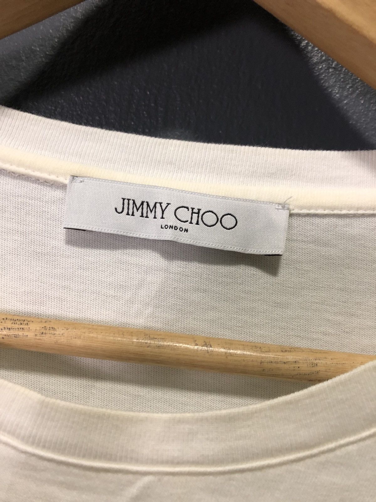 Designer × Jimmy Choo JIMMY CHOO UNISEX LOGO OUTLET SHIRT Size US M / EU 48-50 / 2 - 3 Thumbnail