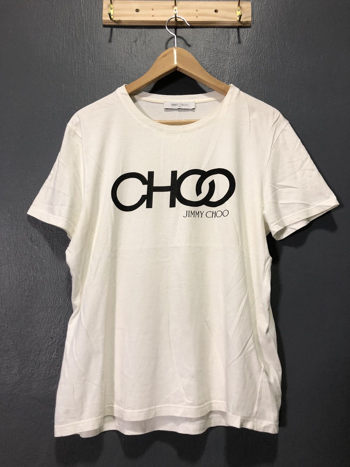 Designer × Jimmy Choo JIMMY CHOO UNISEX LOGO OUTLET SHIRT Size US M / EU 48-50 / 2 - 1 Thumbnail