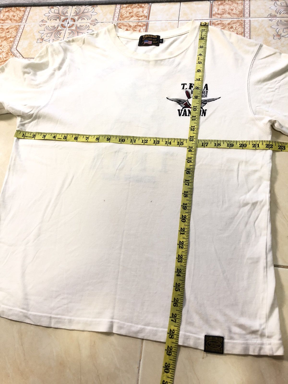Vanson Leathers × Vintage VINTAGE VANSON LEATHER ONE EARED DEVIL RABBIT T.F.O.A SHIRT Size US L / EU 52-54 / 3 - 9 Thumbnail