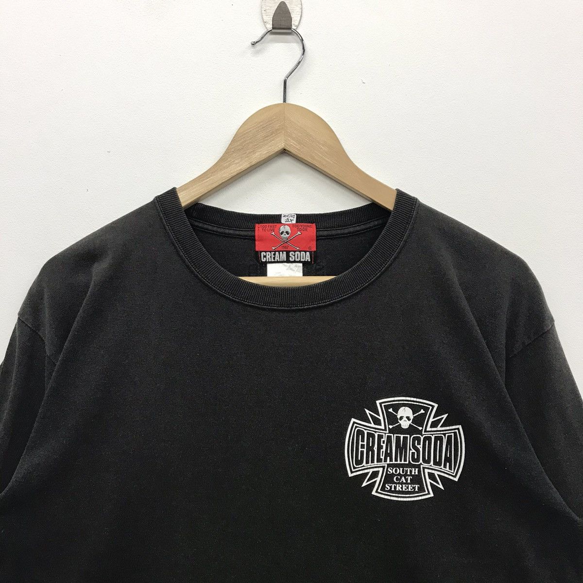 Japanese Brand × Seditionaries Rare!! Cream Soda Too Fast To Live Too Yong To die Size US L / EU 52-54 / 3 - 3 Thumbnail