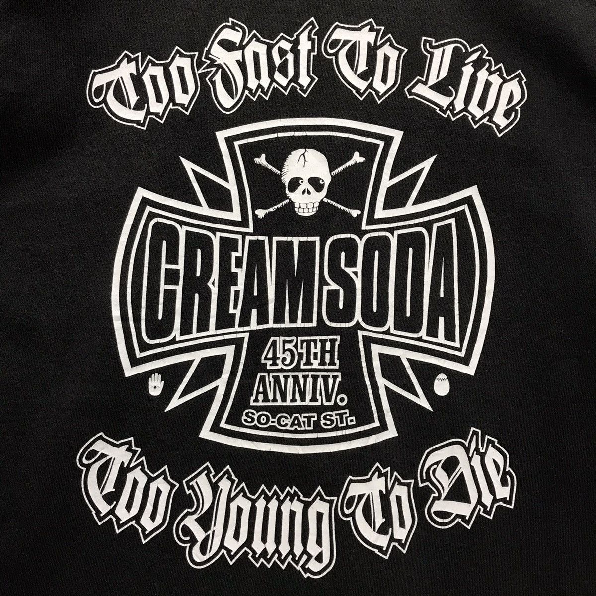 Japanese Brand × Seditionaries Rare!! Cream Soda Too Fast To Live Too Yong To die Size US L / EU 52-54 / 3 - 13 Thumbnail